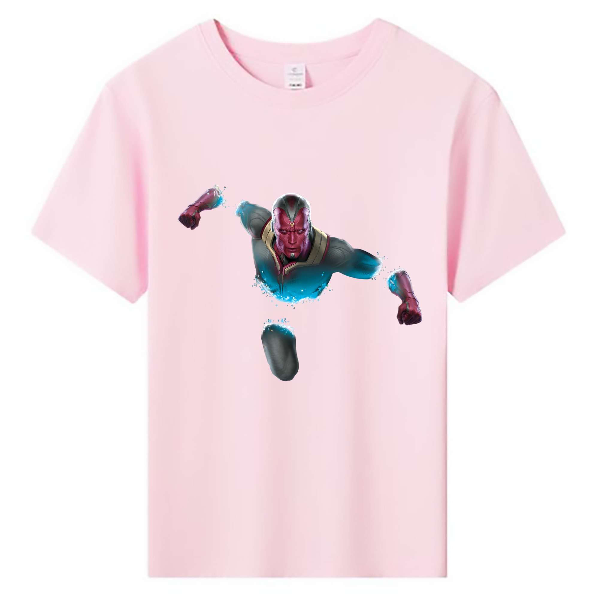 （画像用） アベンジャーズ The Avengers 綿100％キッズTシャツ（フロントプリント）