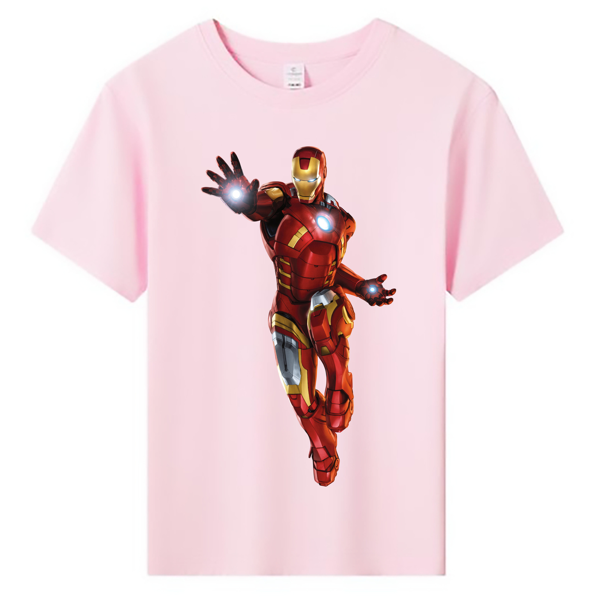 （画像用） アベンジャーズ The Avengers 綿100％キッズTシャツ（フロントプリント）