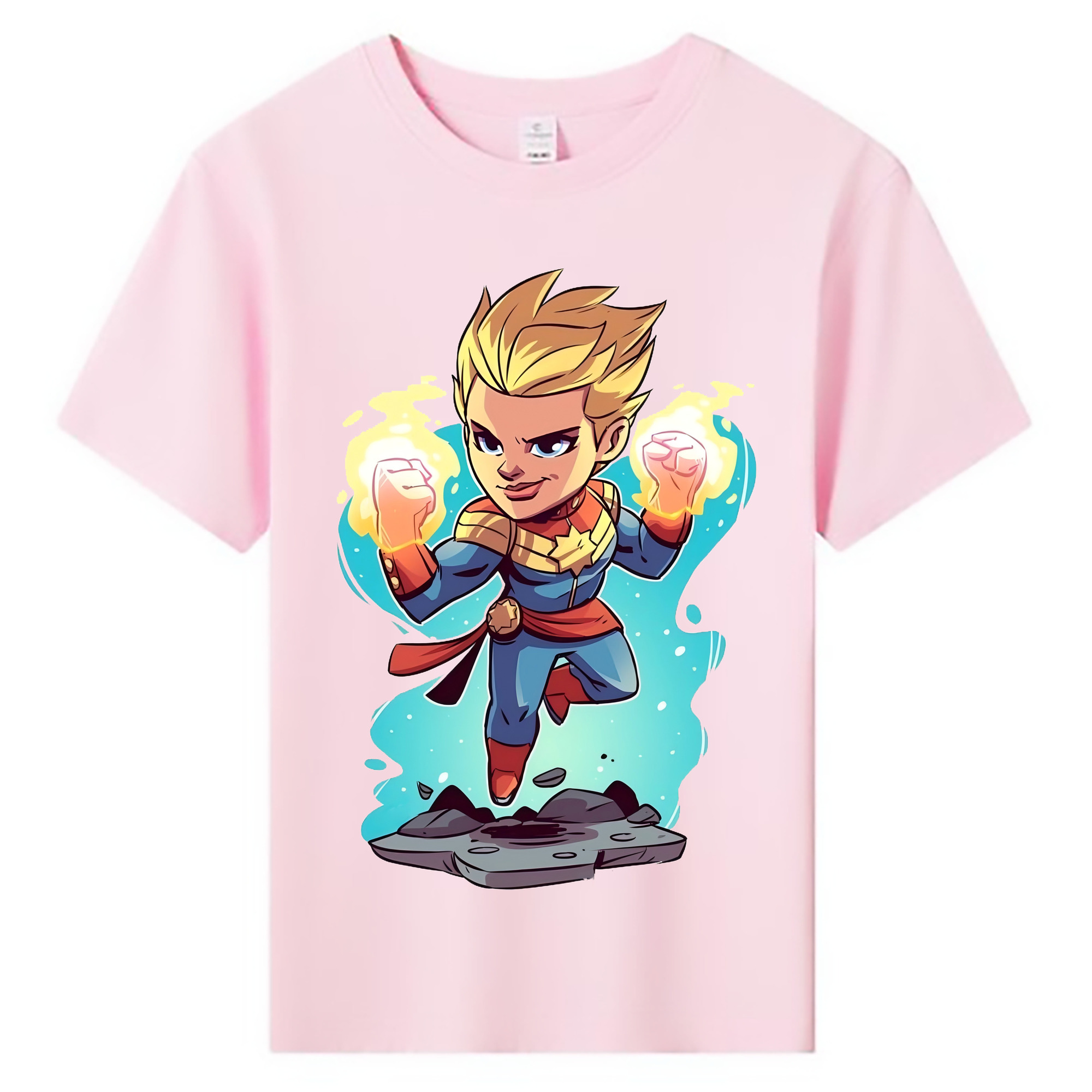 （画像用） アベンジャーズ The Avengers 綿100％キッズTシャツ（フロントプリント）
