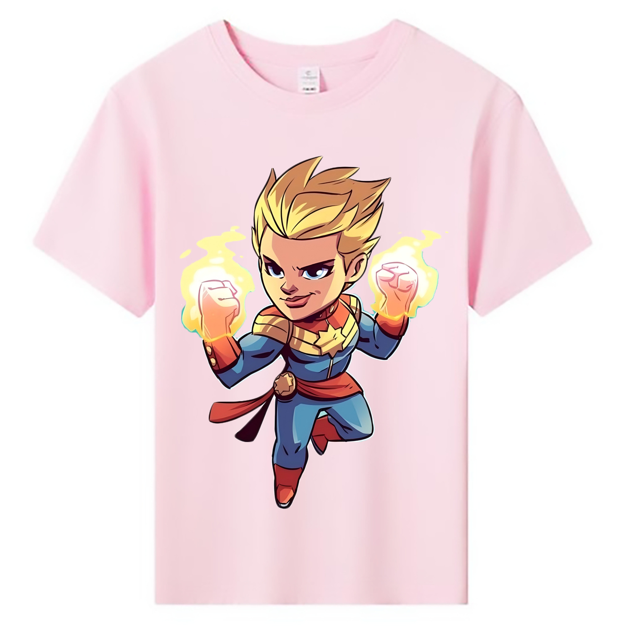 （画像用） アベンジャーズ The Avengers 綿100％キッズTシャツ（フロントプリント）