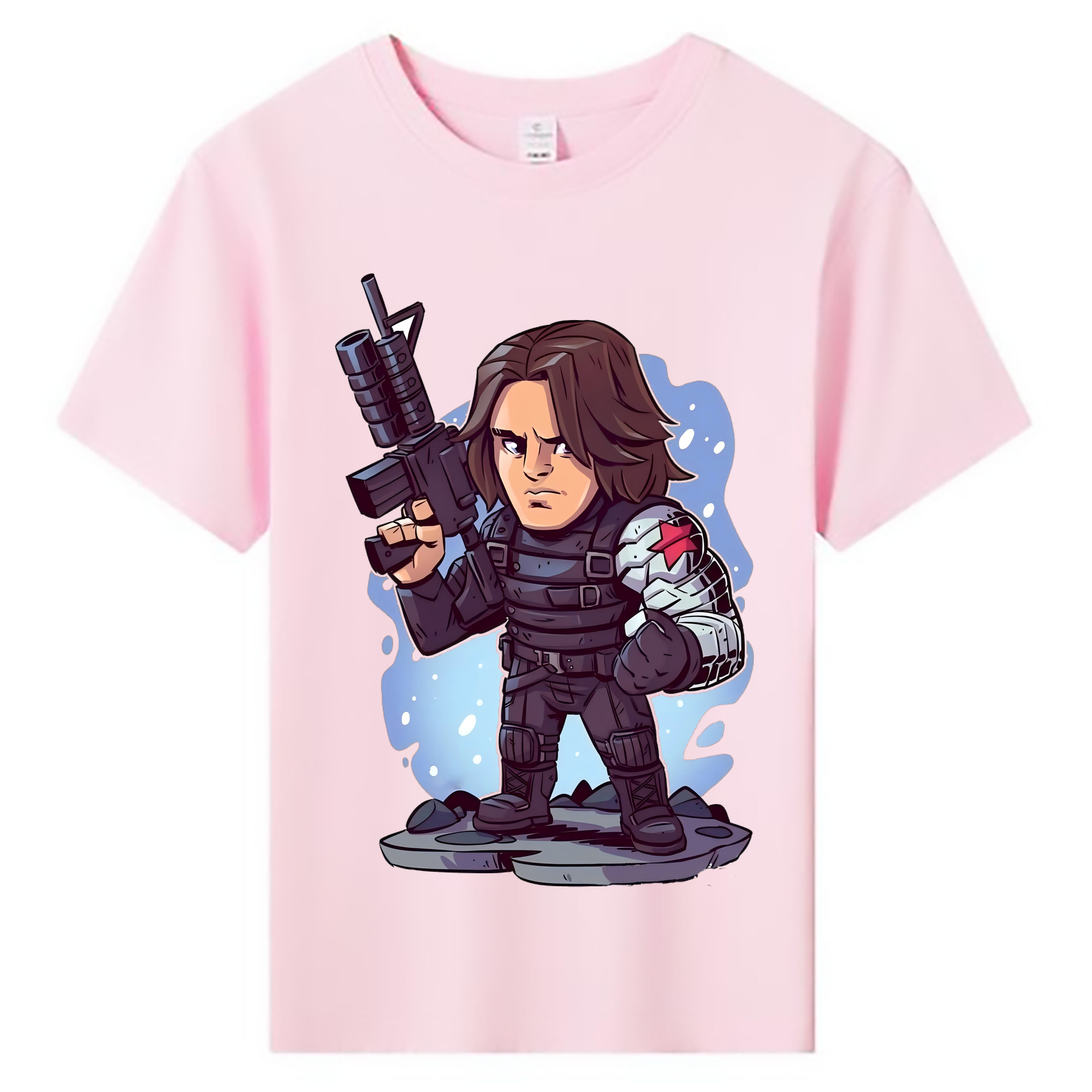 （画像用） アベンジャーズ The Avengers 綿100％キッズTシャツ（フロントプリント）