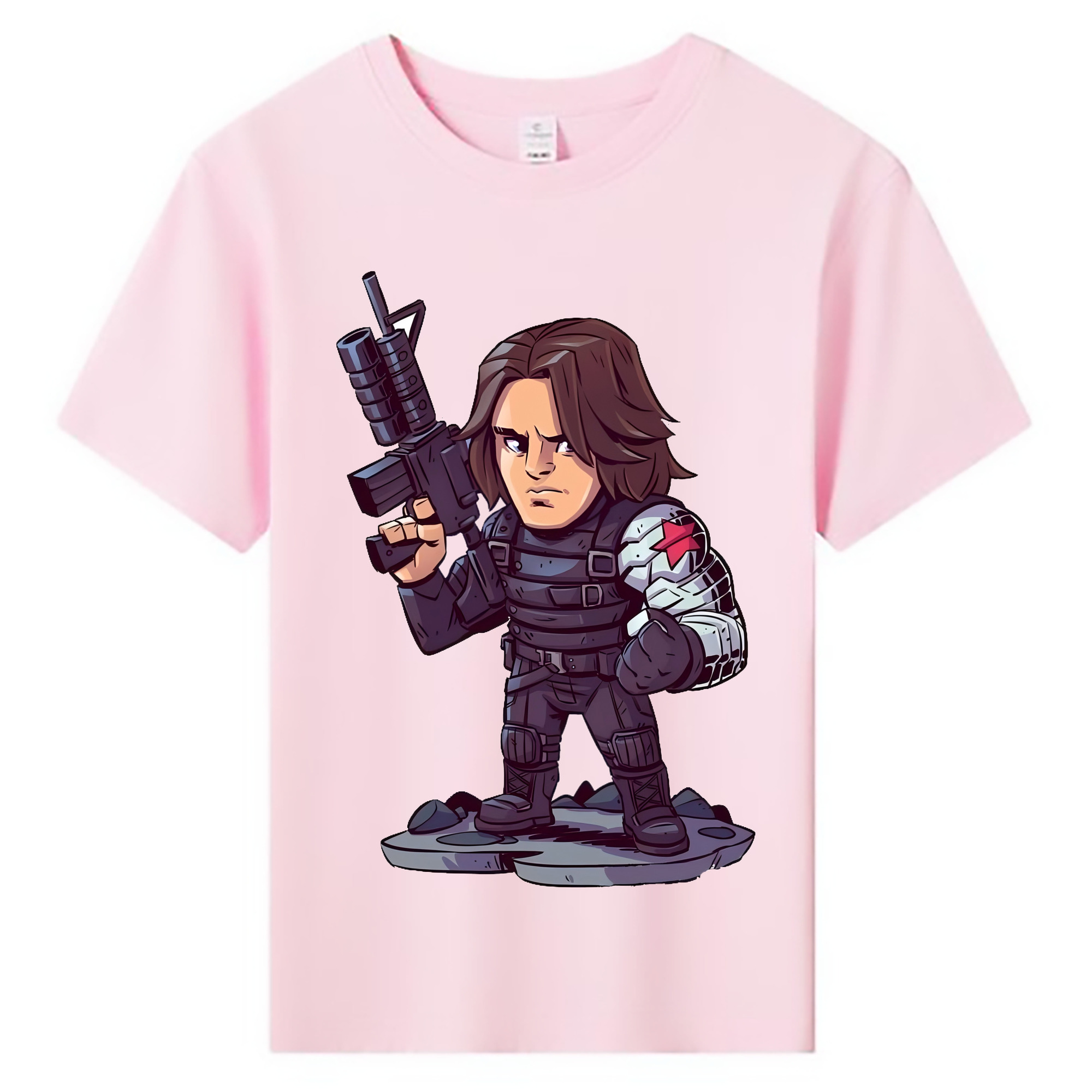 （画像用） アベンジャーズ The Avengers 綿100％キッズTシャツ（フロントプリント）