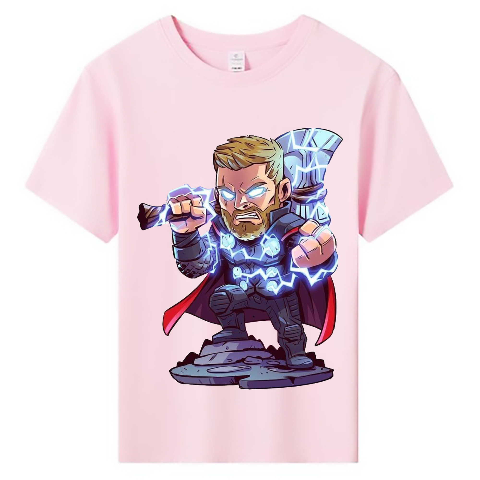 （画像用） アベンジャーズ The Avengers 綿100％キッズTシャツ（フロントプリント）
