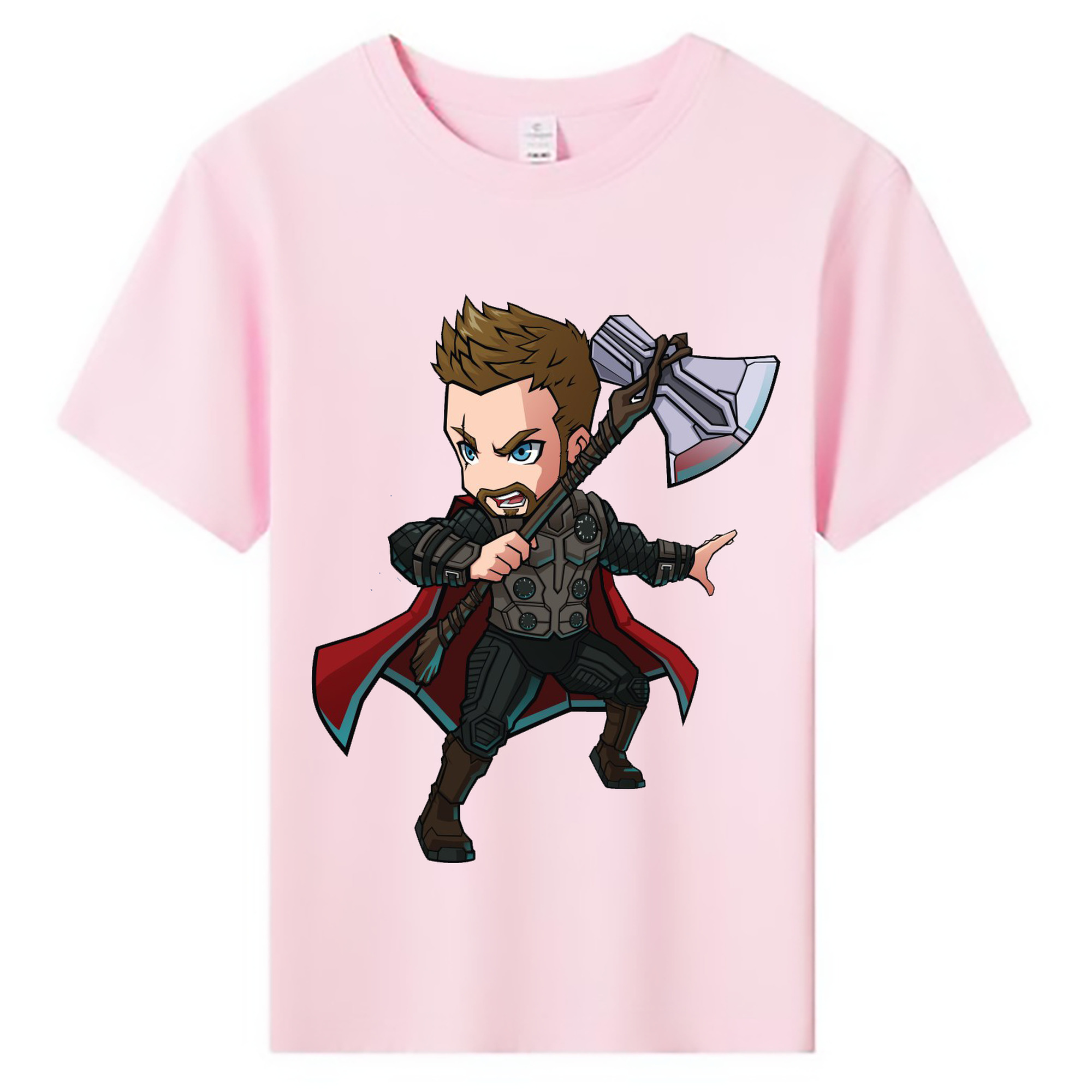 （画像用） アベンジャーズ The Avengers 綿100％キッズTシャツ（フロントプリント）
