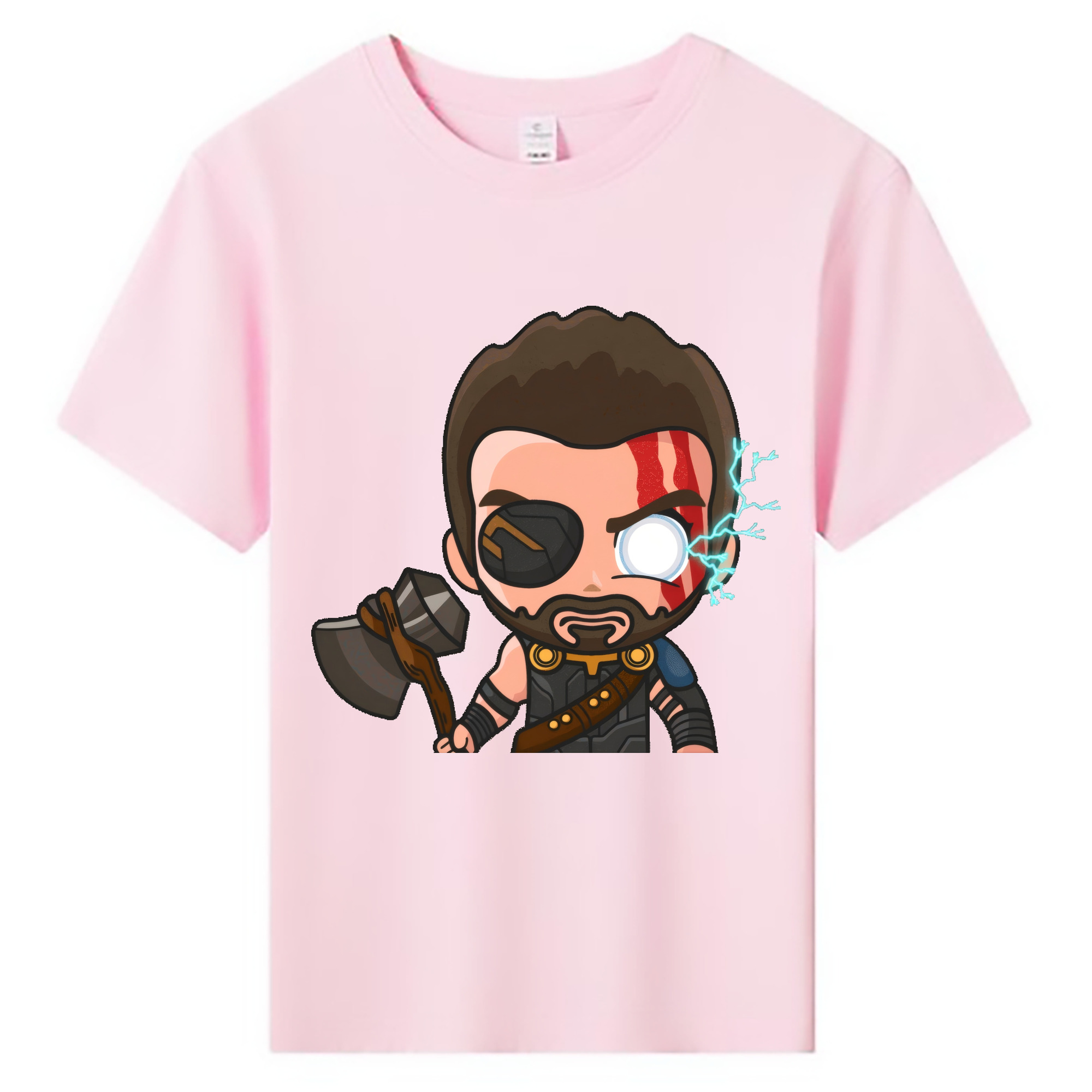（画像用） アベンジャーズ The Avengers 綿100％キッズTシャツ（フロントプリント）