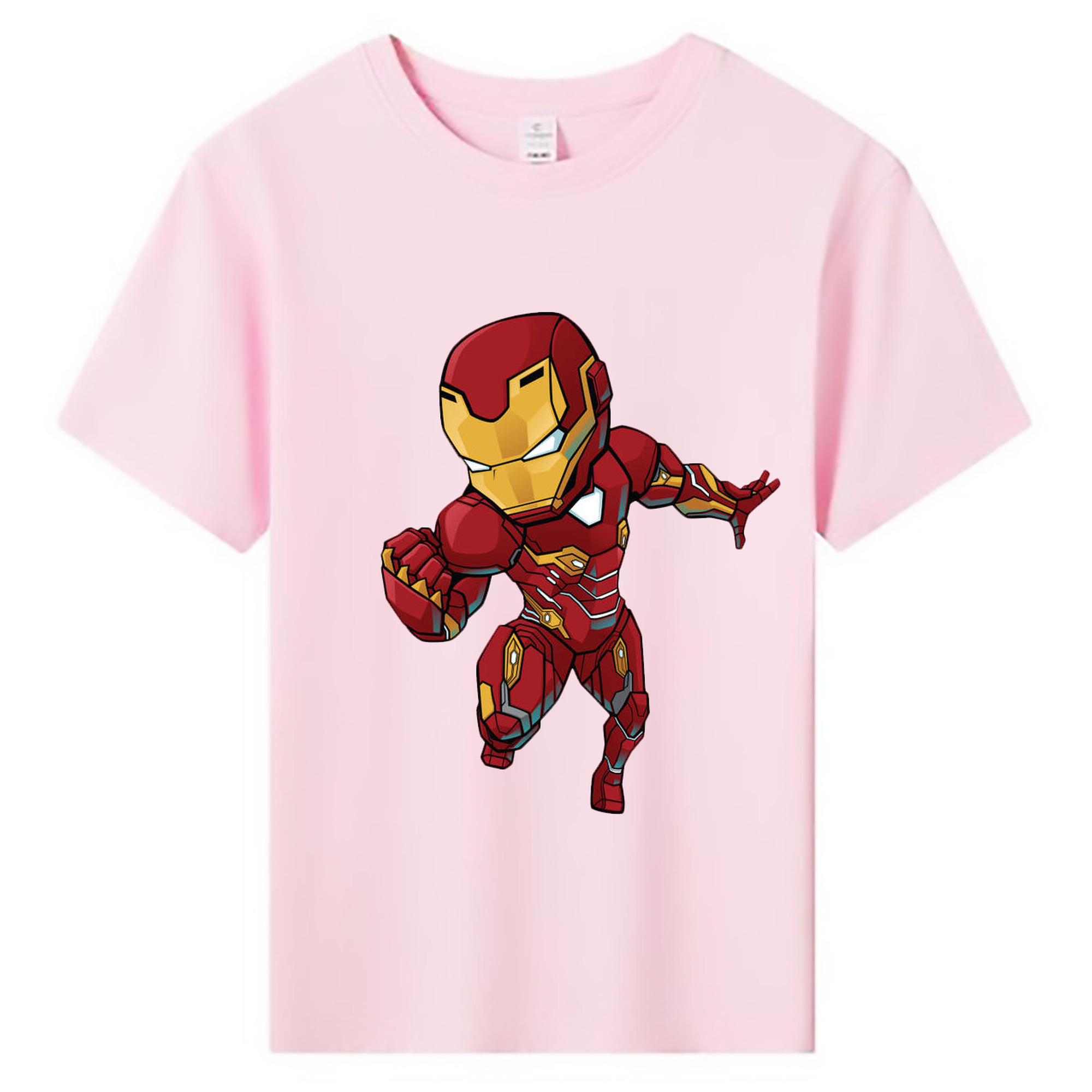 （画像用） アベンジャーズ The Avengers 綿100％キッズTシャツ（フロントプリント）