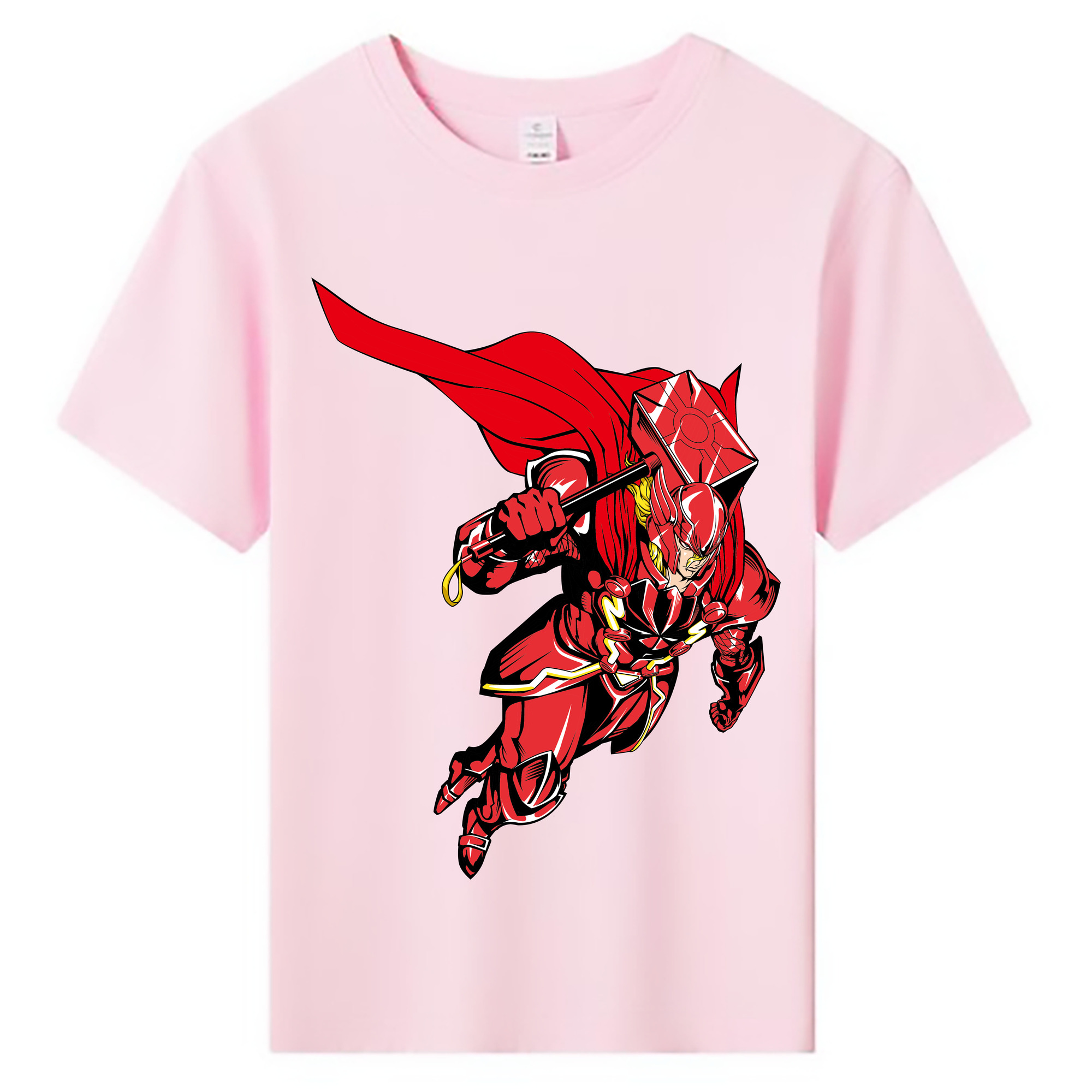 （画像用） アベンジャーズ The Avengers 綿100％キッズTシャツ（フロントプリント）