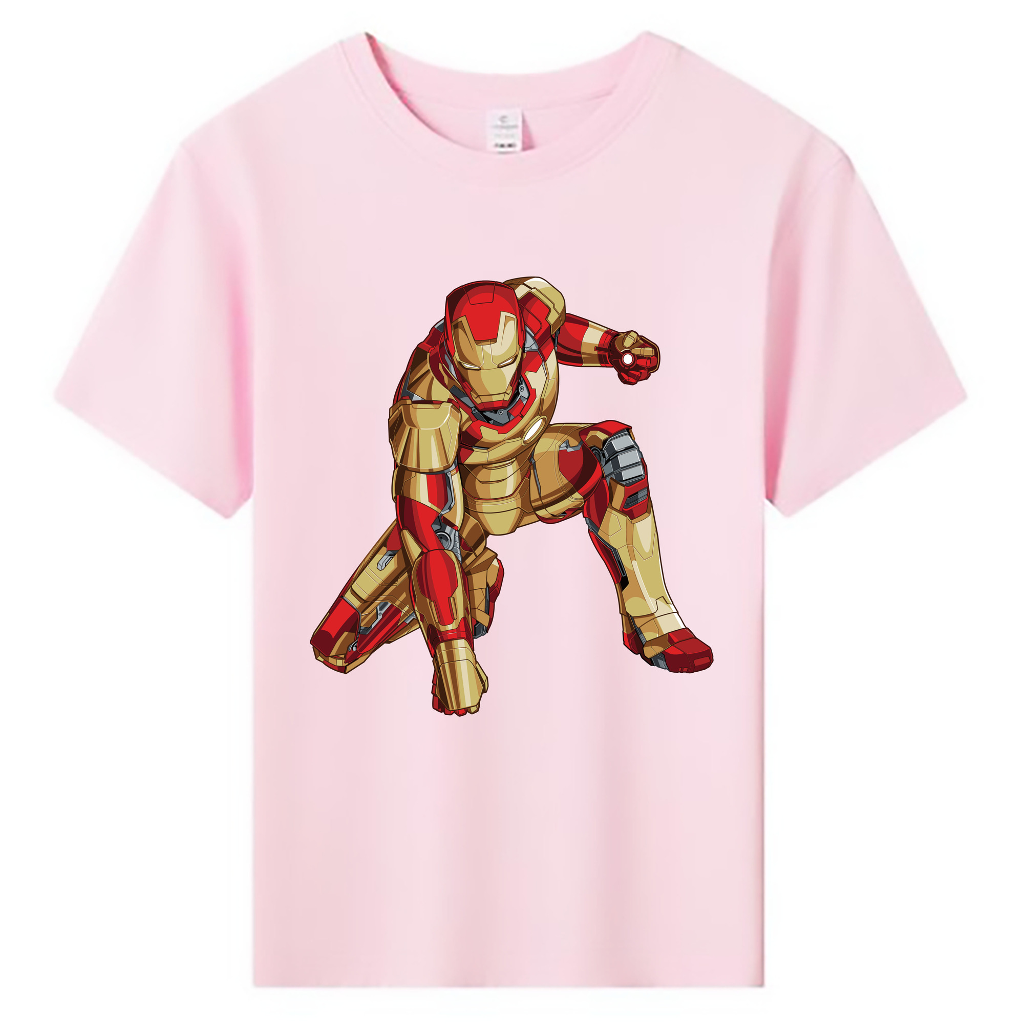 （画像用） アベンジャーズ The Avengers 綿100％キッズTシャツ（フロントプリント）