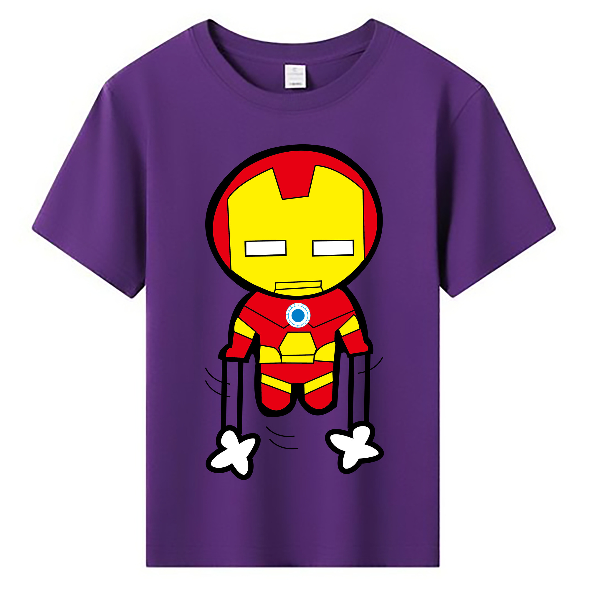 （画像用） アベンジャーズ The Avengers 綿100％キッズTシャツ（フロントプリント）