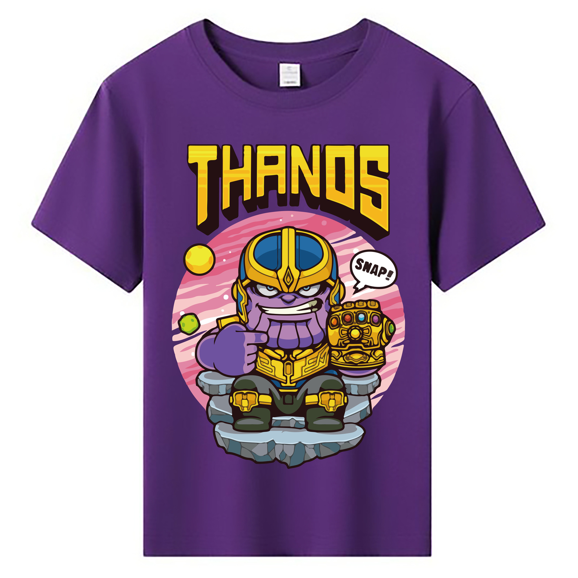 （画像用） アベンジャーズ The Avengers 綿100％キッズTシャツ（フロントプリント）