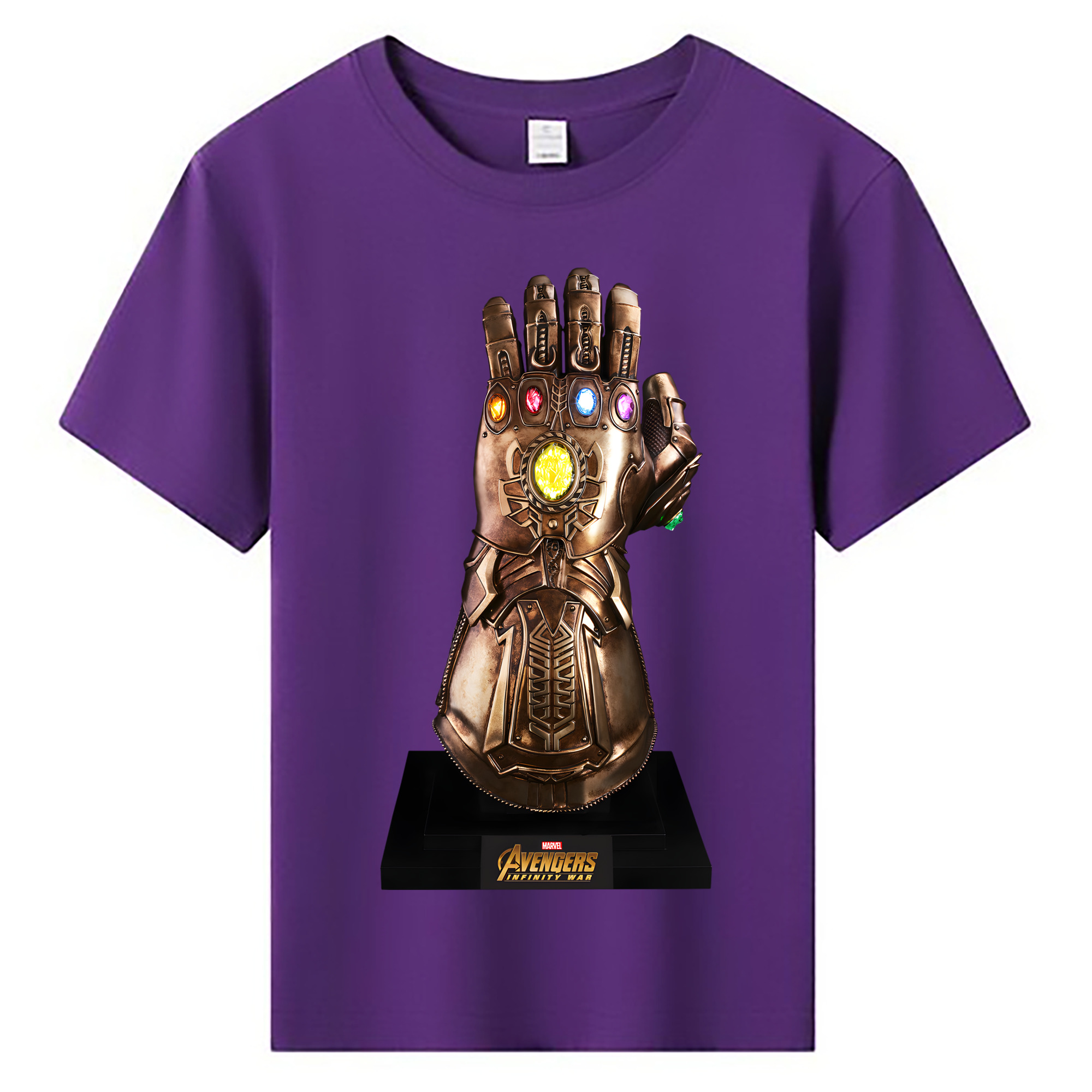（画像用） アベンジャーズ The Avengers 綿100％キッズTシャツ（フロントプリント）