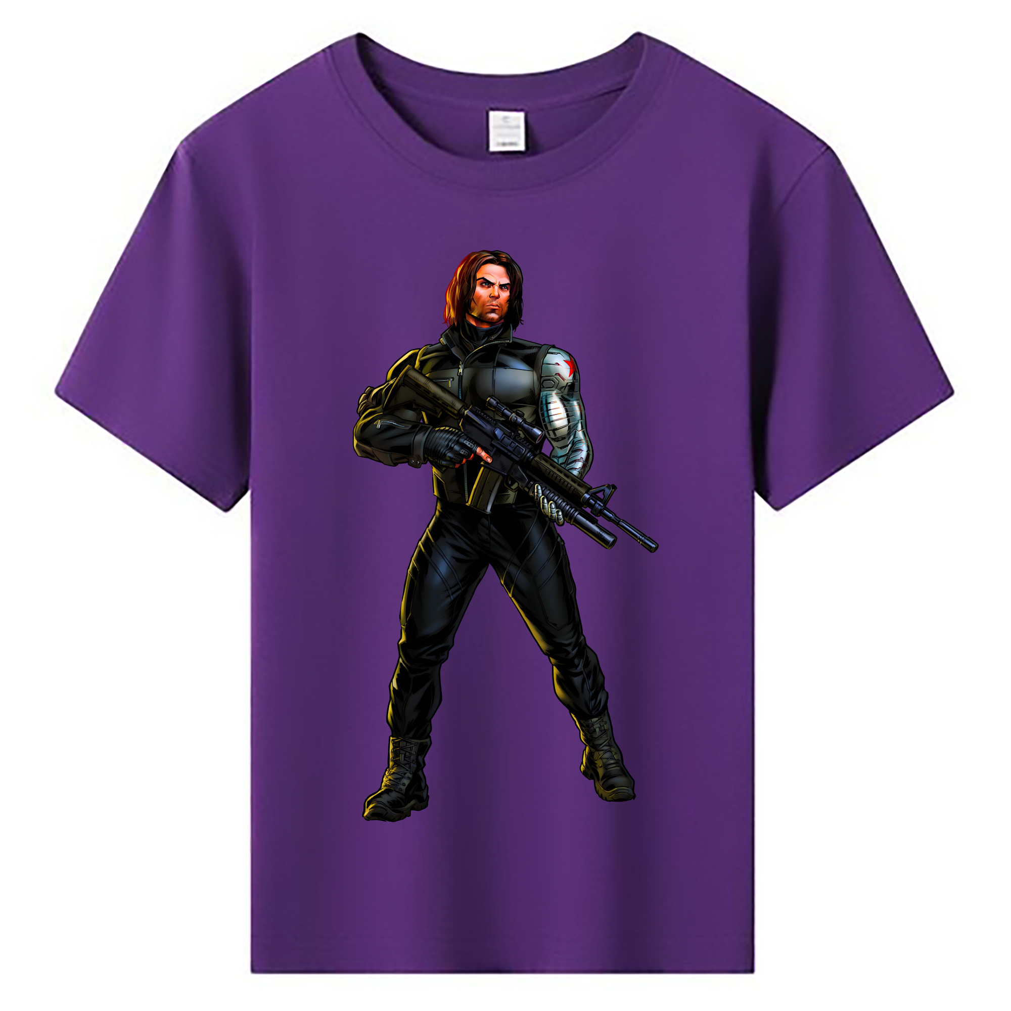 （画像用） アベンジャーズ The Avengers 綿100％キッズTシャツ（フロントプリント）