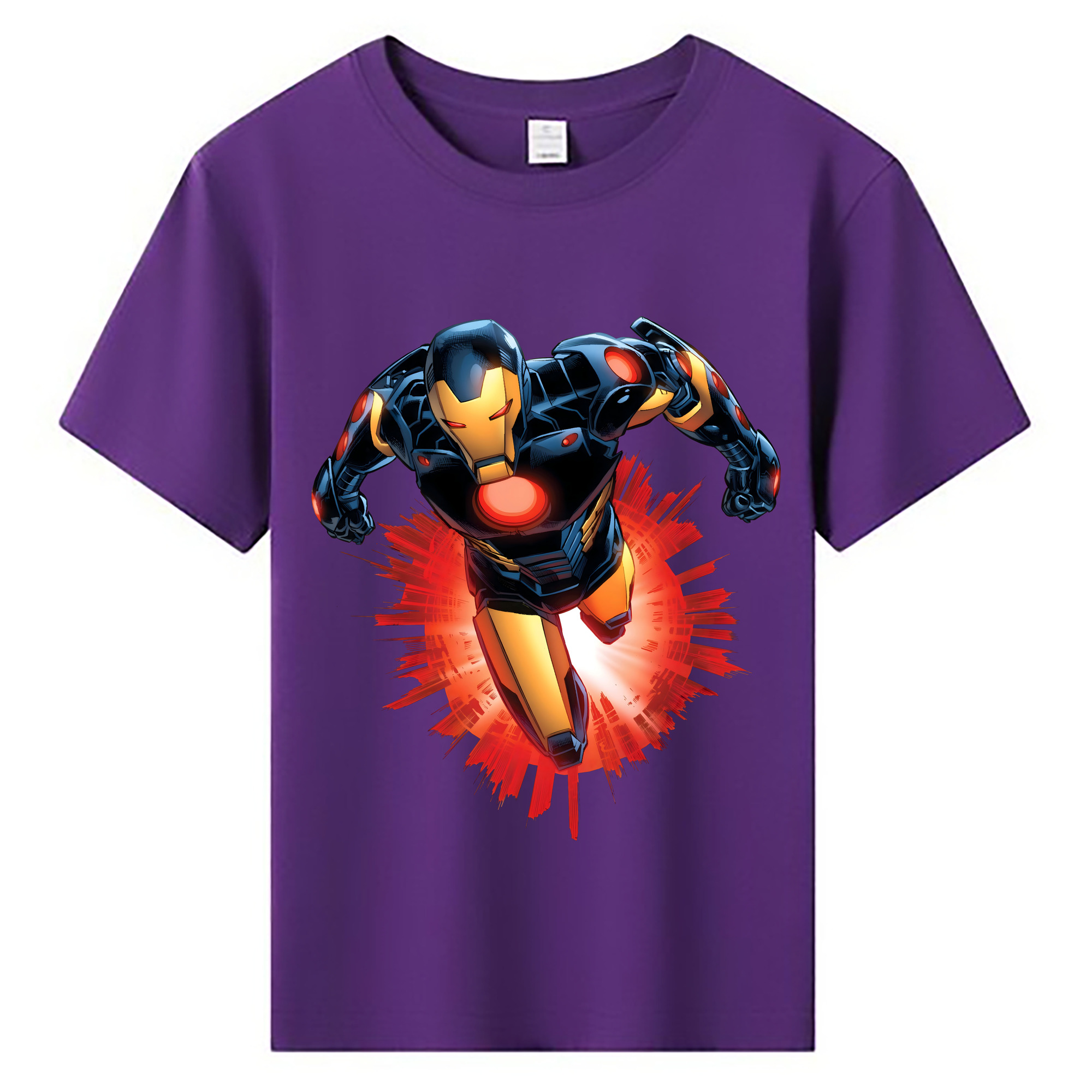 （画像用） アベンジャーズ The Avengers 綿100％キッズTシャツ（フロントプリント）