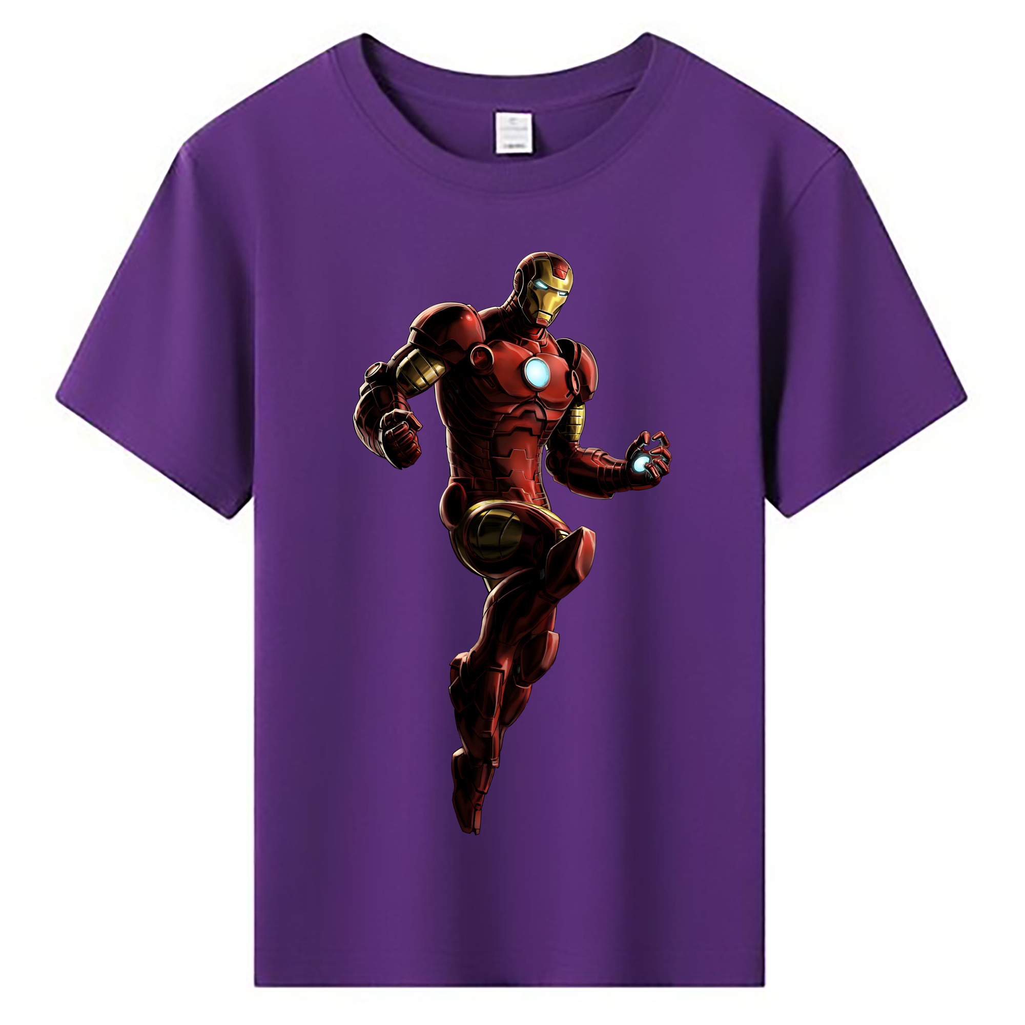 （画像用） アベンジャーズ The Avengers 綿100％キッズTシャツ（フロントプリント）
