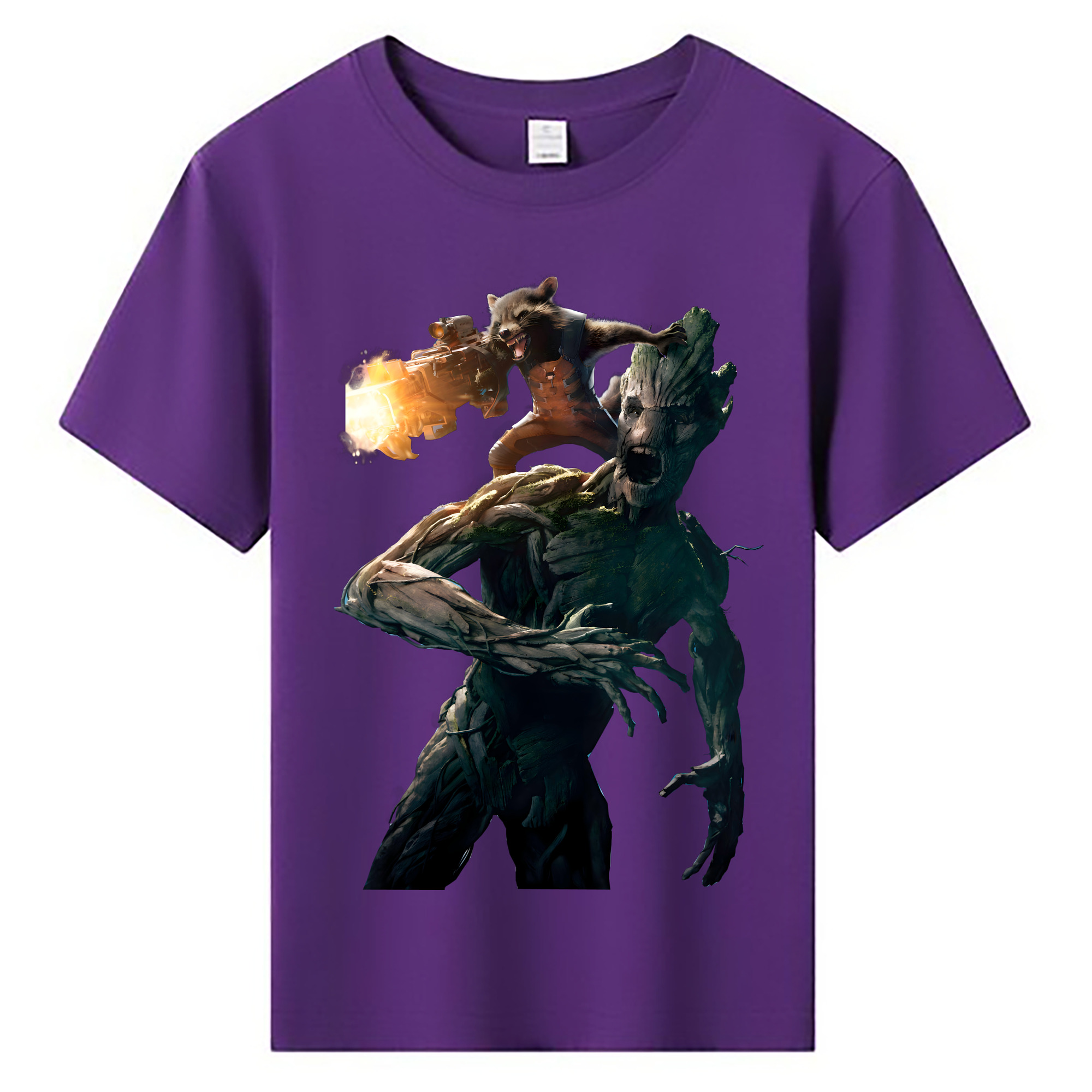 （画像用） アベンジャーズ The Avengers 綿100％キッズTシャツ（フロントプリント）