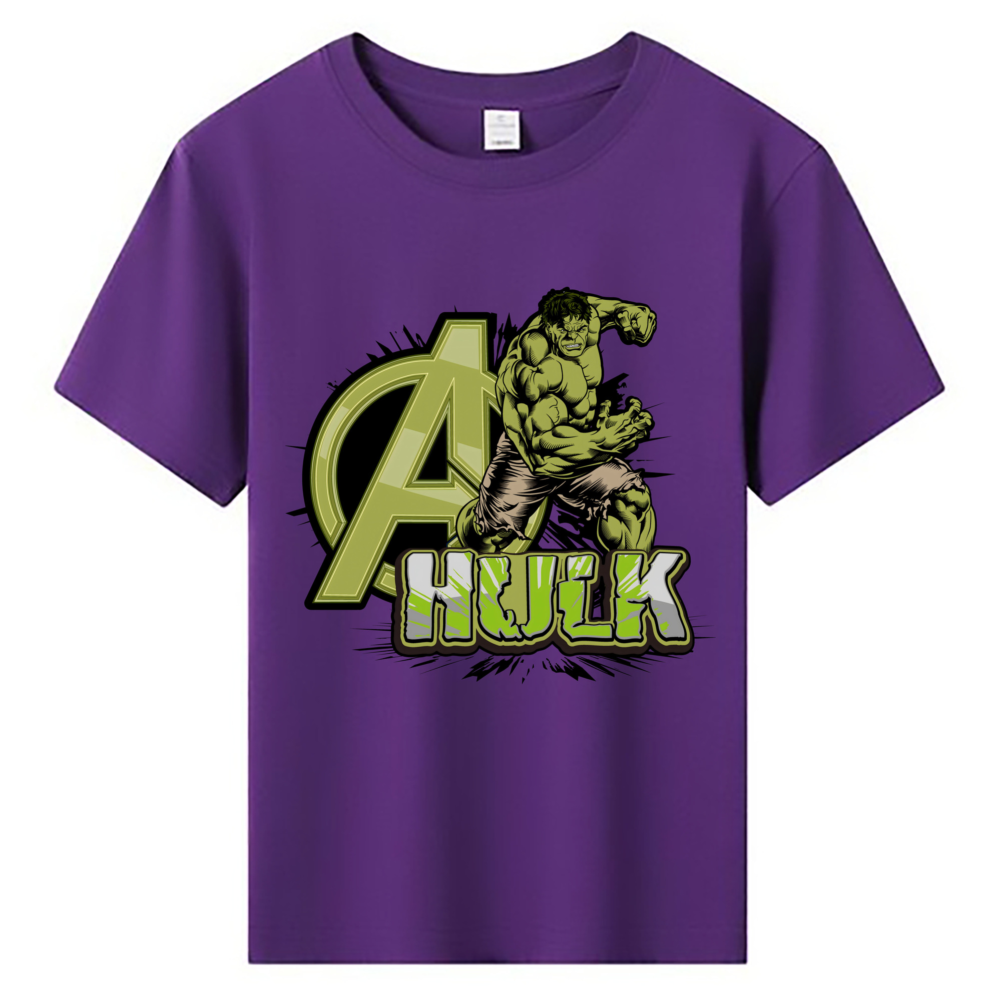 （画像用） アベンジャーズ The Avengers 綿100％キッズTシャツ（フロントプリント）
