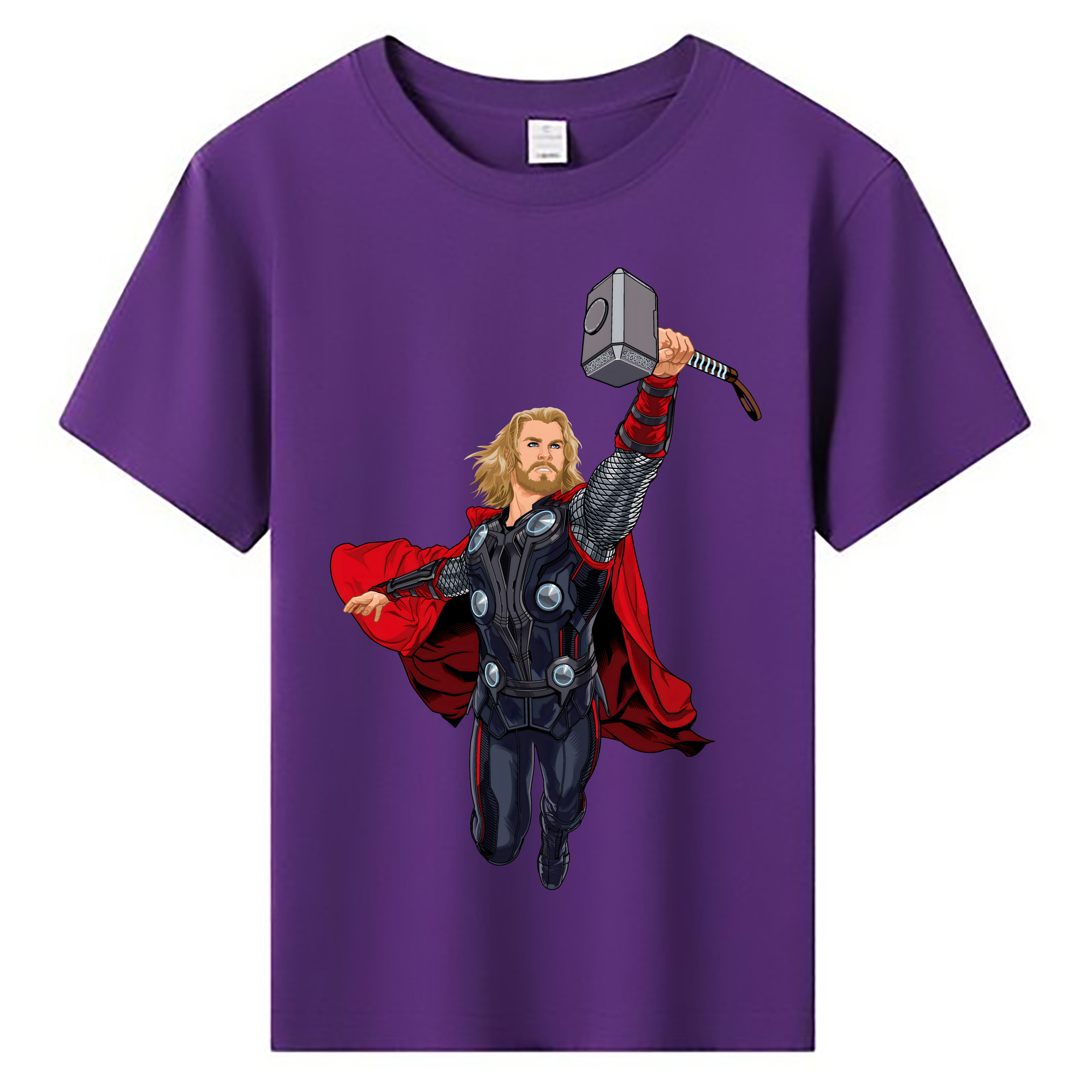 （画像用） アベンジャーズ The Avengers 綿100％キッズTシャツ（フロントプリント）
