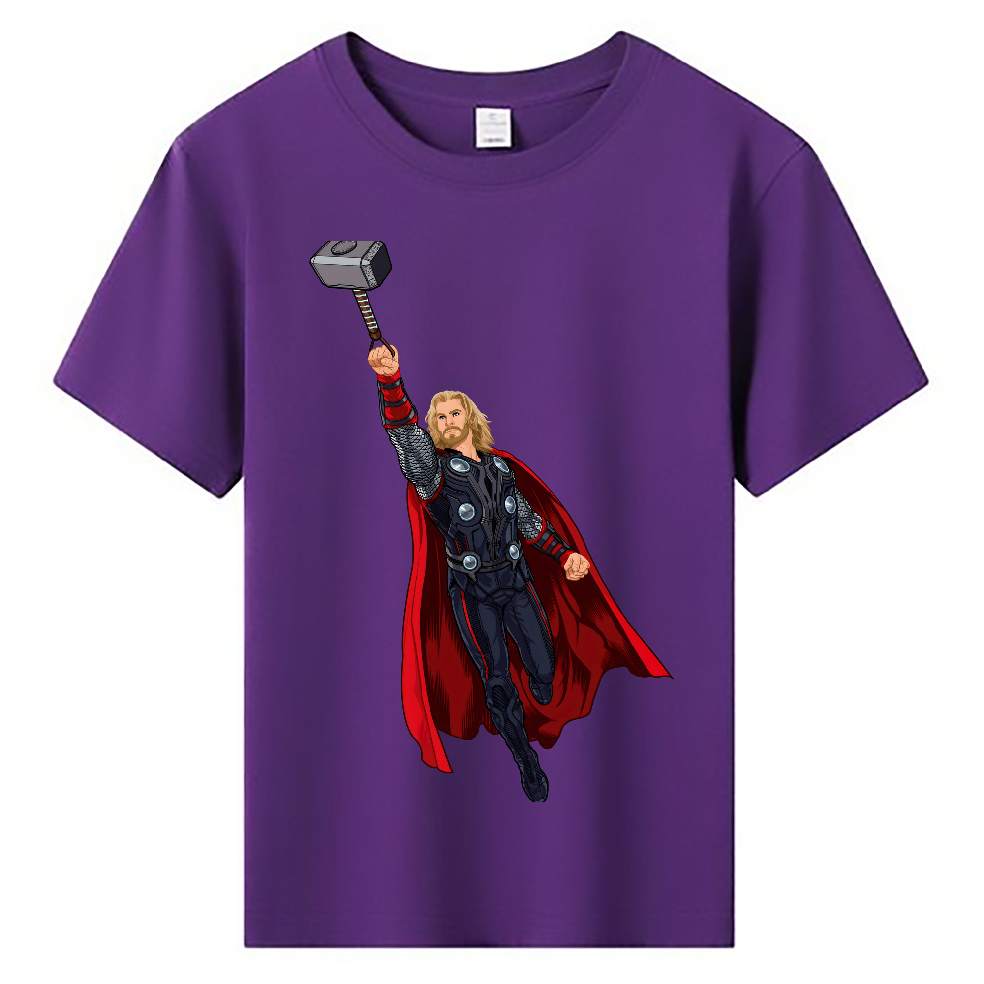 （画像用） アベンジャーズ The Avengers 綿100％キッズTシャツ（フロントプリント）