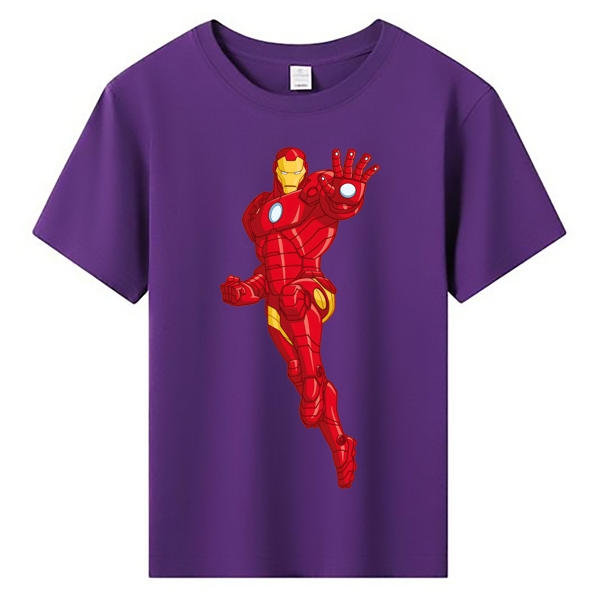 （画像用） アベンジャーズ The Avengers 綿100％キッズTシャツ（フロントプリント）