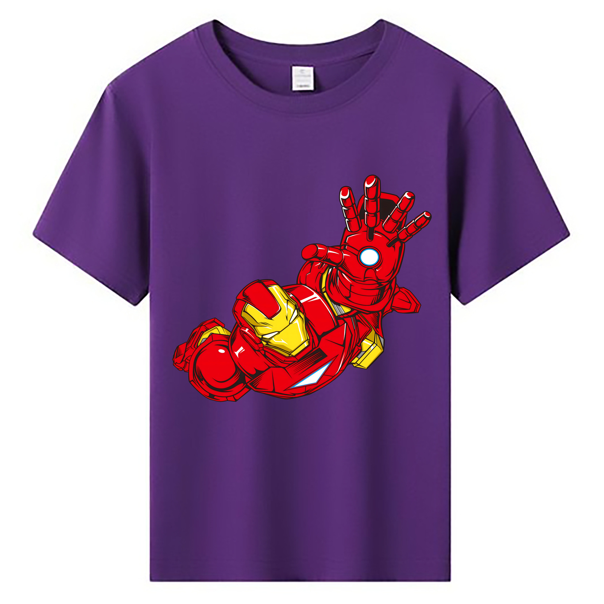 （画像用） アベンジャーズ The Avengers 綿100％キッズTシャツ（フロントプリント）