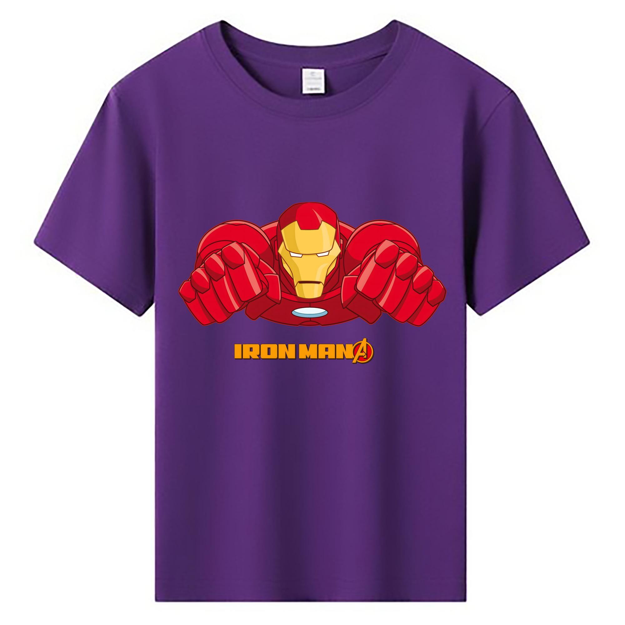 （画像用） アベンジャーズ The Avengers 綿100％キッズTシャツ（フロントプリント）
