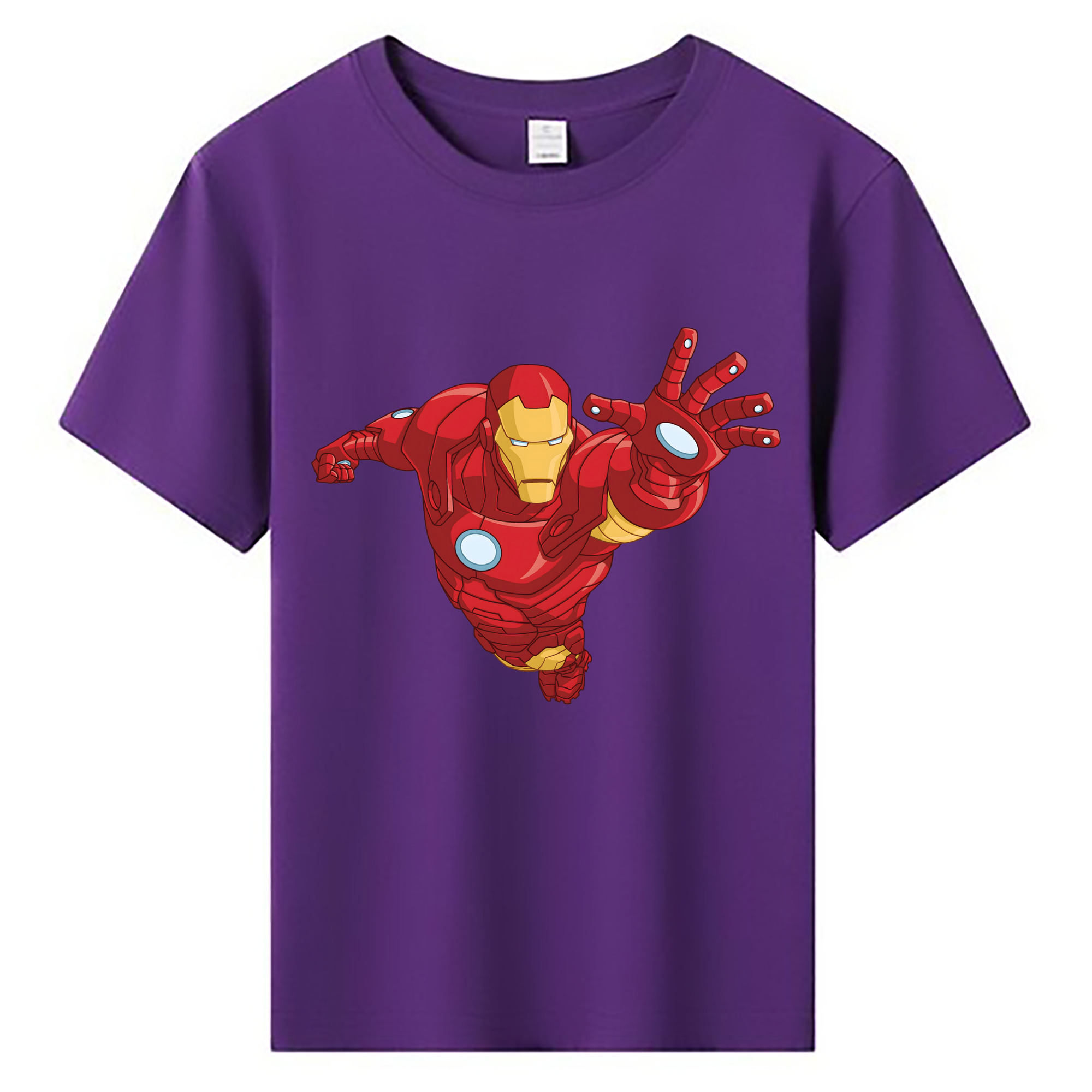 （画像用） アベンジャーズ The Avengers 綿100％キッズTシャツ（フロントプリント）