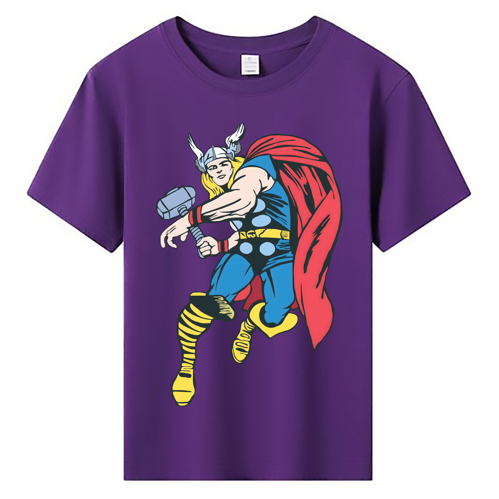 （画像用） アベンジャーズ The Avengers 綿100％キッズTシャツ（フロントプリント）