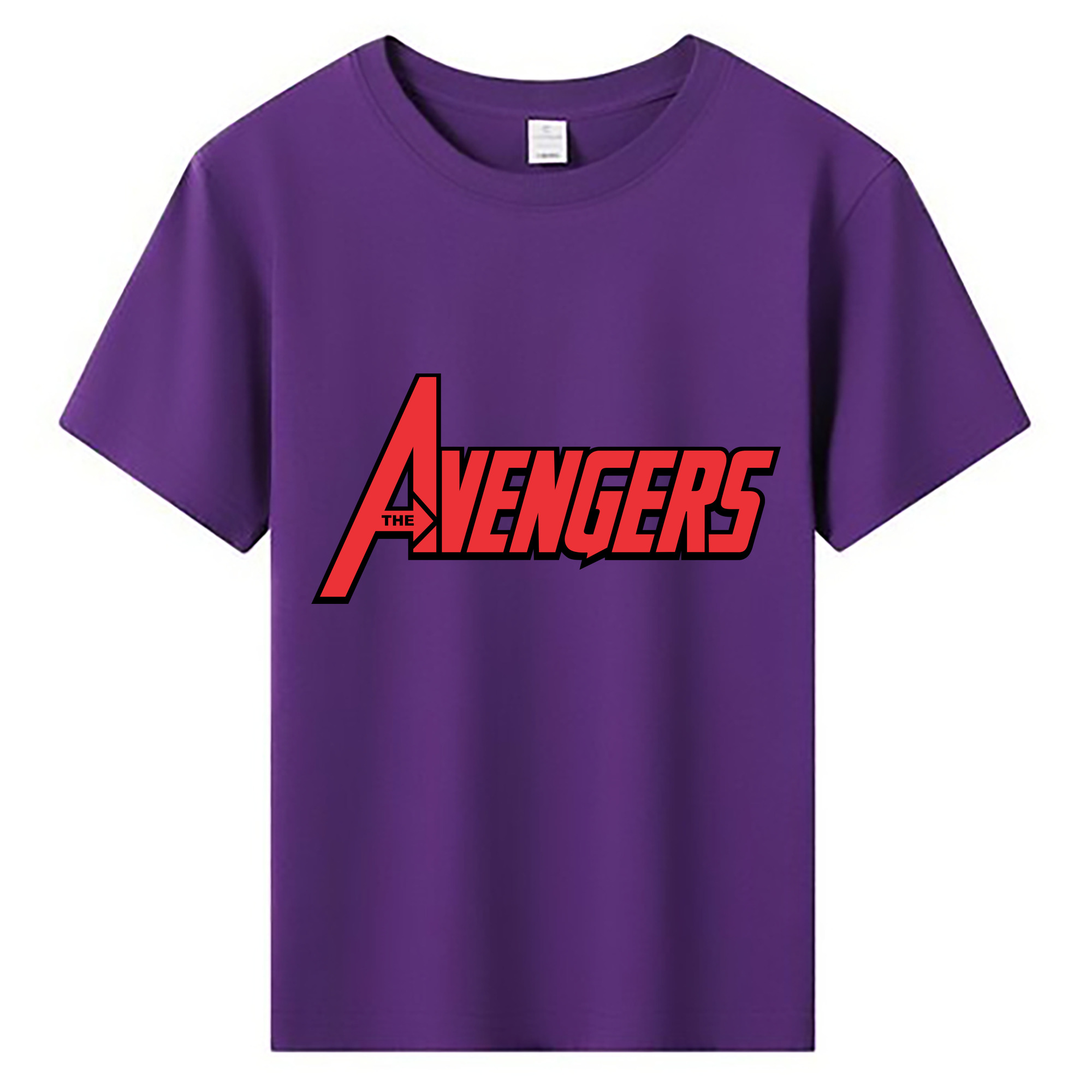 （画像用） アベンジャーズ The Avengers 綿100％キッズTシャツ（フロントプリント）