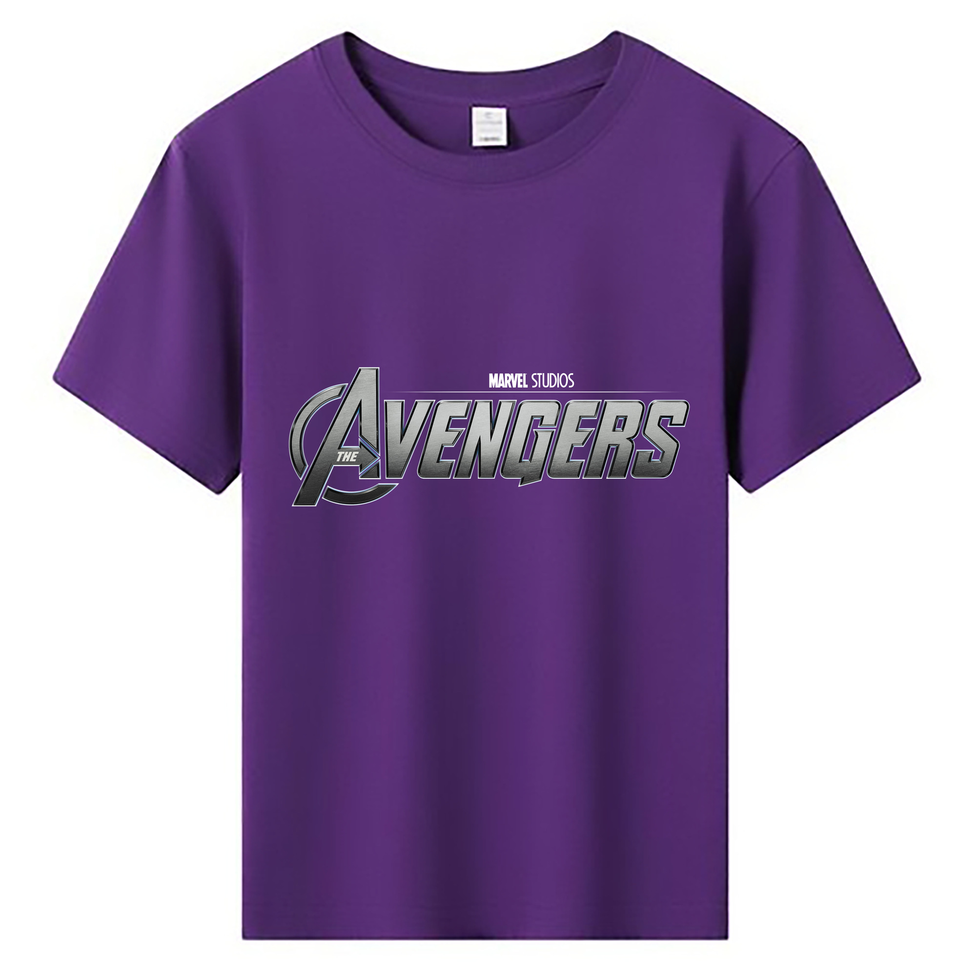 （画像用） アベンジャーズ The Avengers 綿100％キッズTシャツ（フロントプリント）