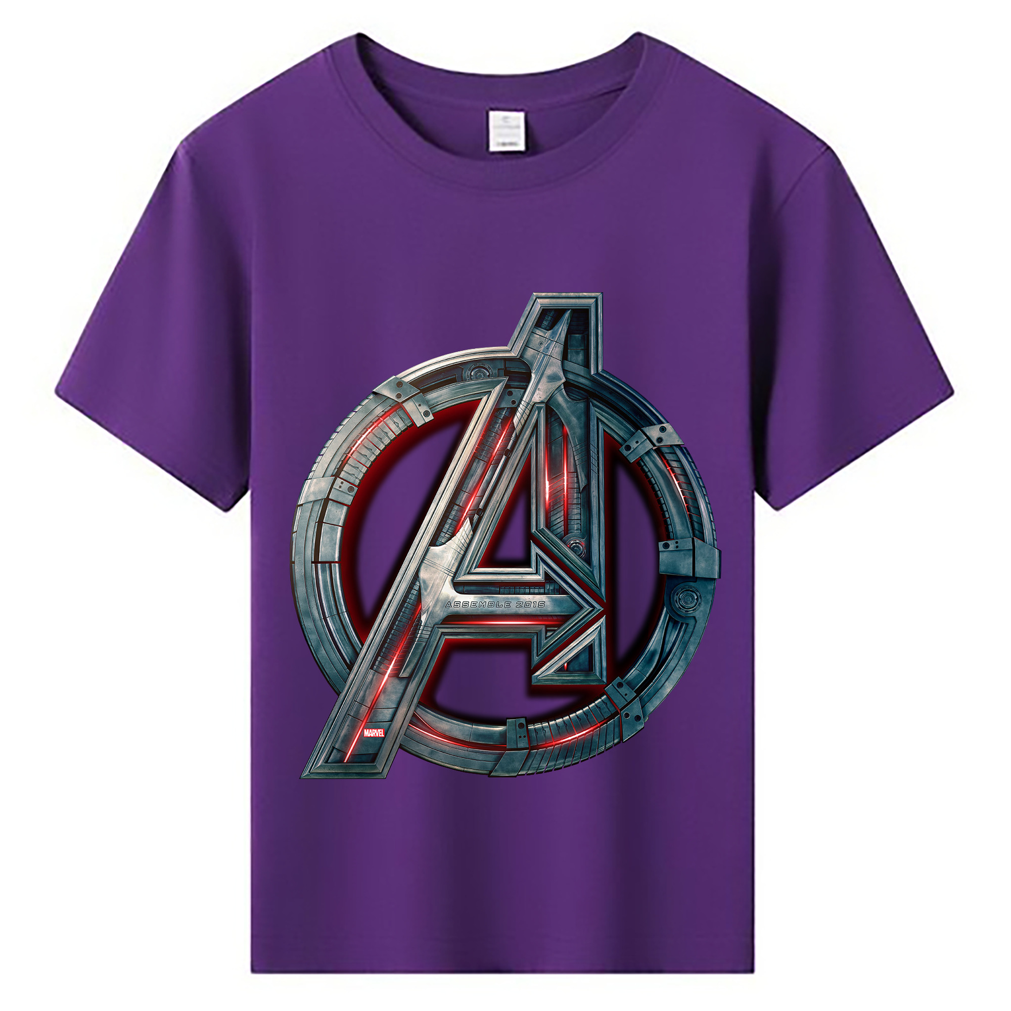 （画像用） アベンジャーズ The Avengers 綿100％キッズTシャツ（フロントプリント）