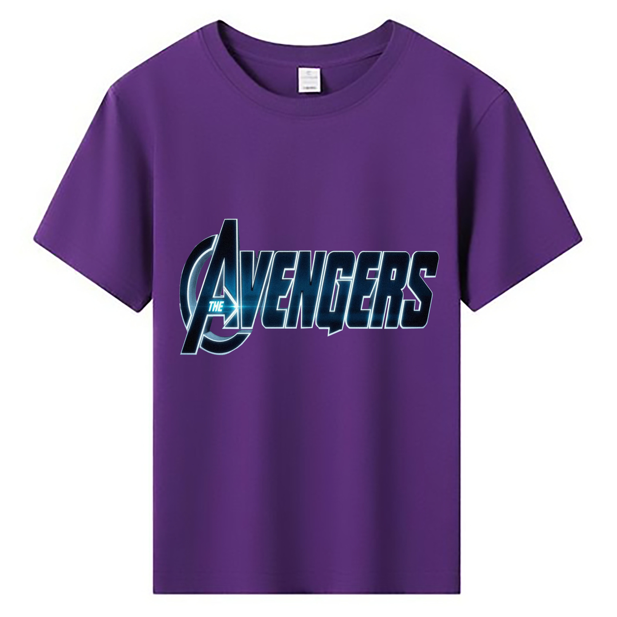（画像用） アベンジャーズ The Avengers 綿100％キッズTシャツ（フロントプリント）