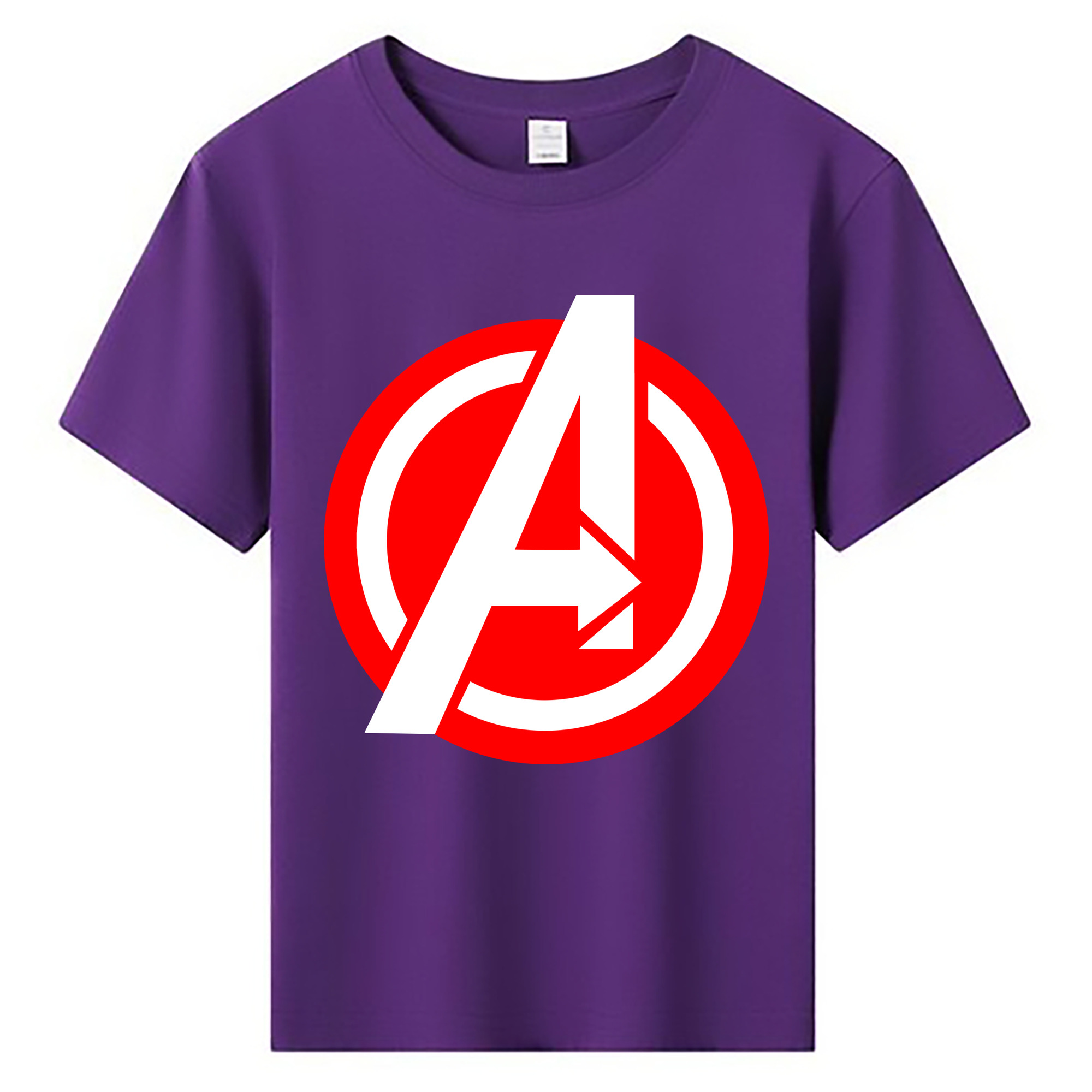 （画像用） アベンジャーズ The Avengers 綿100％キッズTシャツ（フロントプリント）