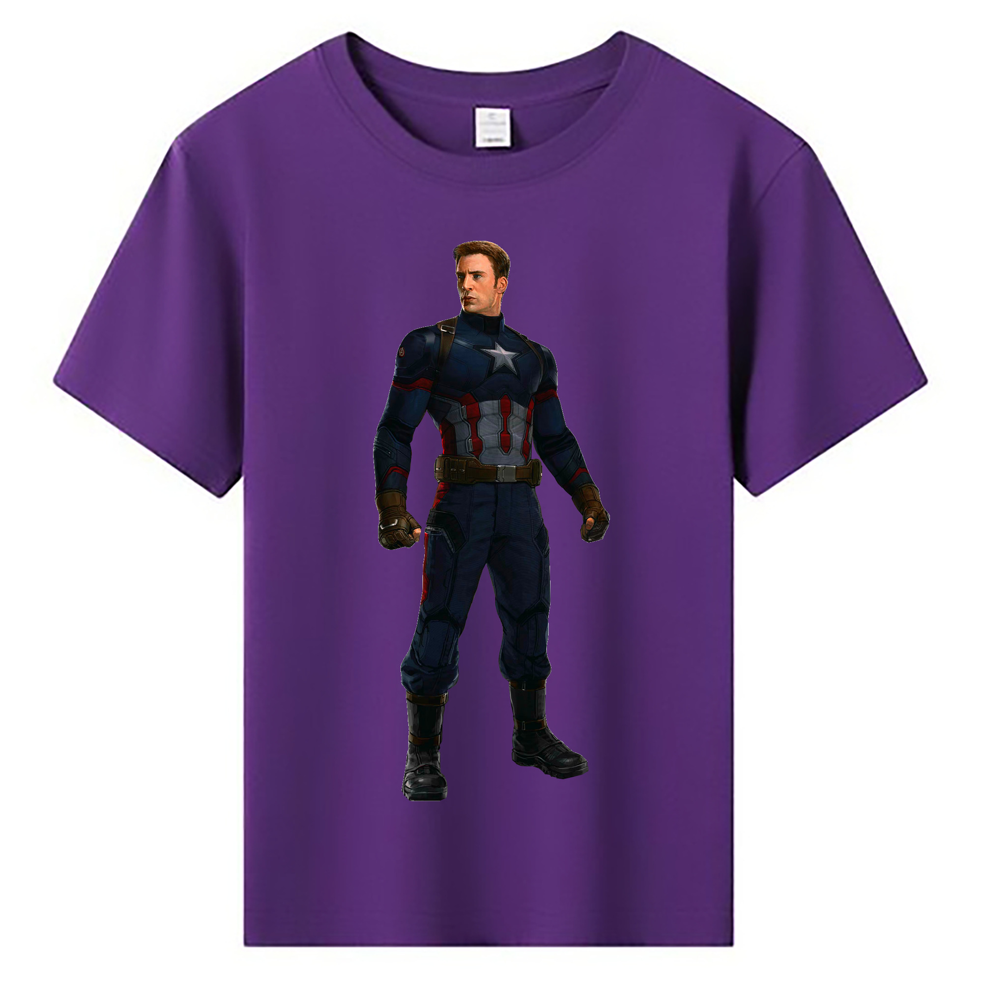 （画像用） アベンジャーズ The Avengers 綿100％キッズTシャツ（フロントプリント）