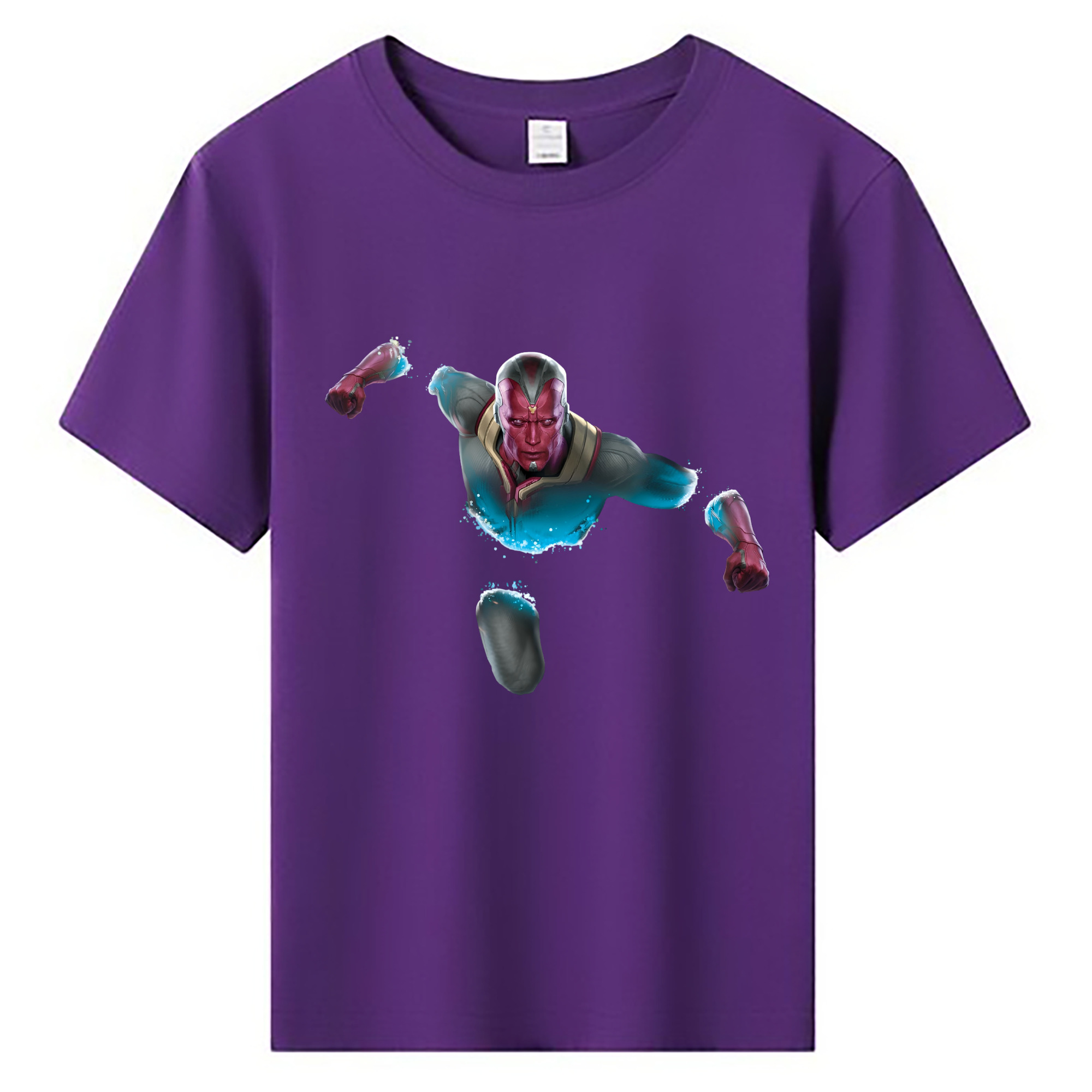 （画像用） アベンジャーズ The Avengers 綿100％キッズTシャツ（フロントプリント）