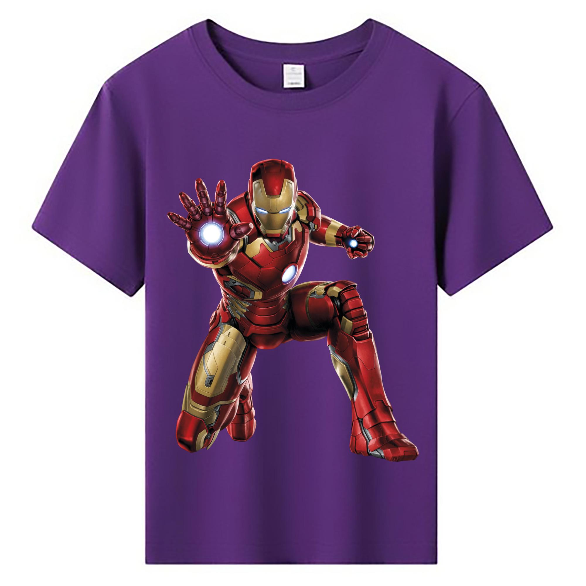 （画像用） アベンジャーズ The Avengers 綿100％キッズTシャツ（フロントプリント）