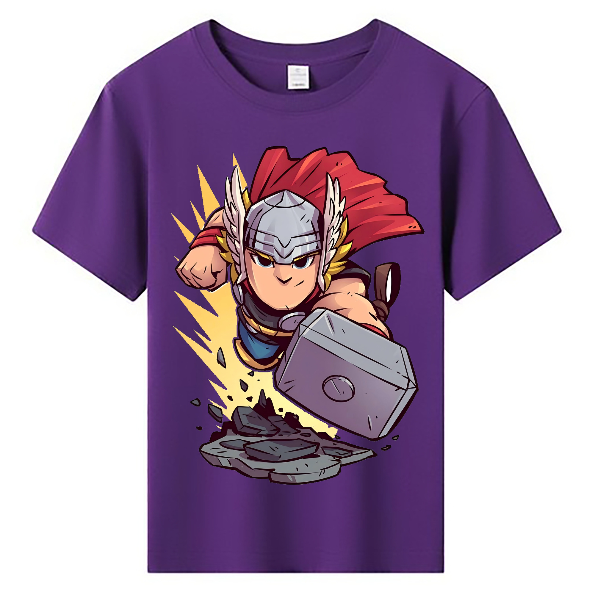 （画像用） アベンジャーズ The Avengers 綿100％キッズTシャツ（フロントプリント）
