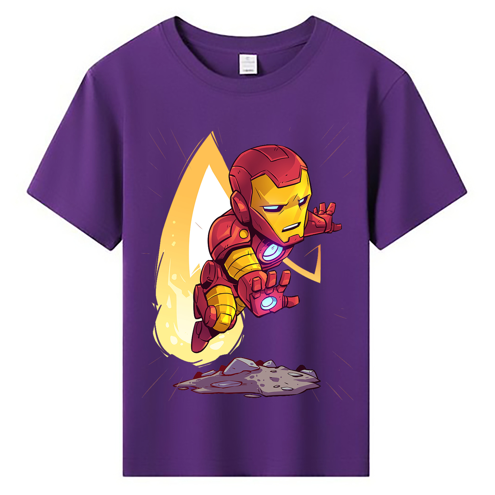 （画像用） アベンジャーズ The Avengers 綿100％キッズTシャツ（フロントプリント）