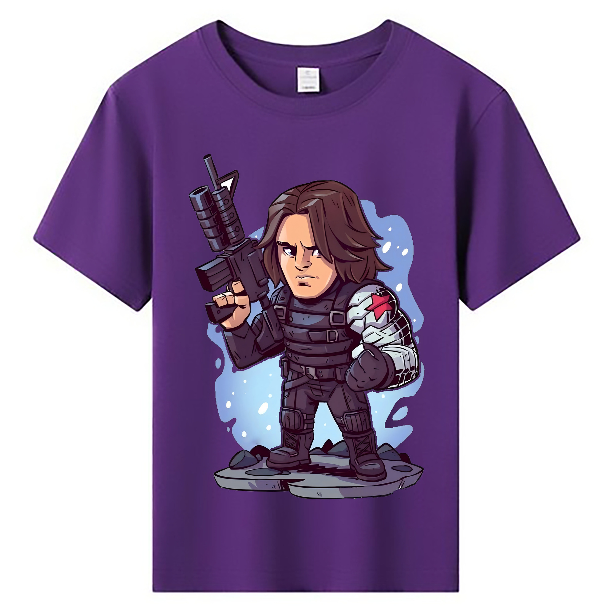 （画像用） アベンジャーズ The Avengers 綿100％キッズTシャツ（フロントプリント）