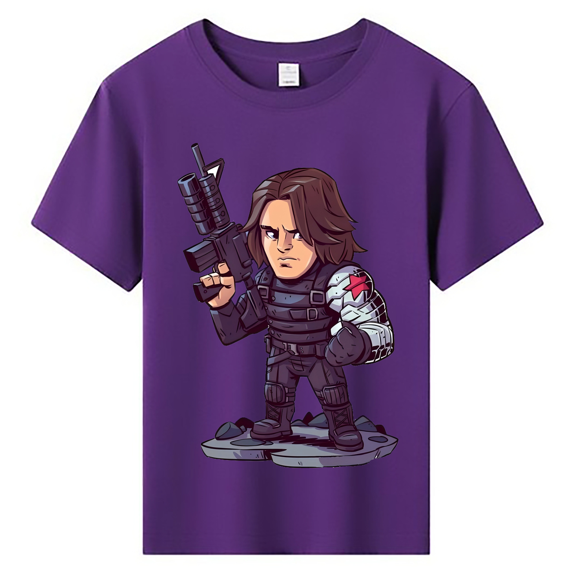 （画像用） アベンジャーズ The Avengers 綿100％キッズTシャツ（フロントプリント）