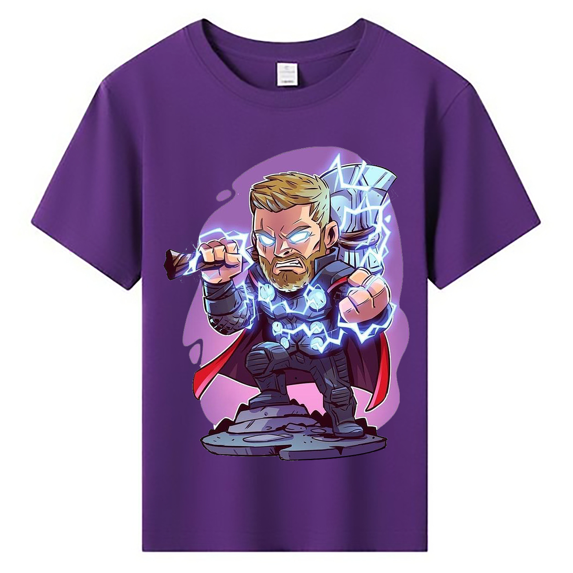 （画像用） アベンジャーズ The Avengers 綿100％キッズTシャツ（フロントプリント）