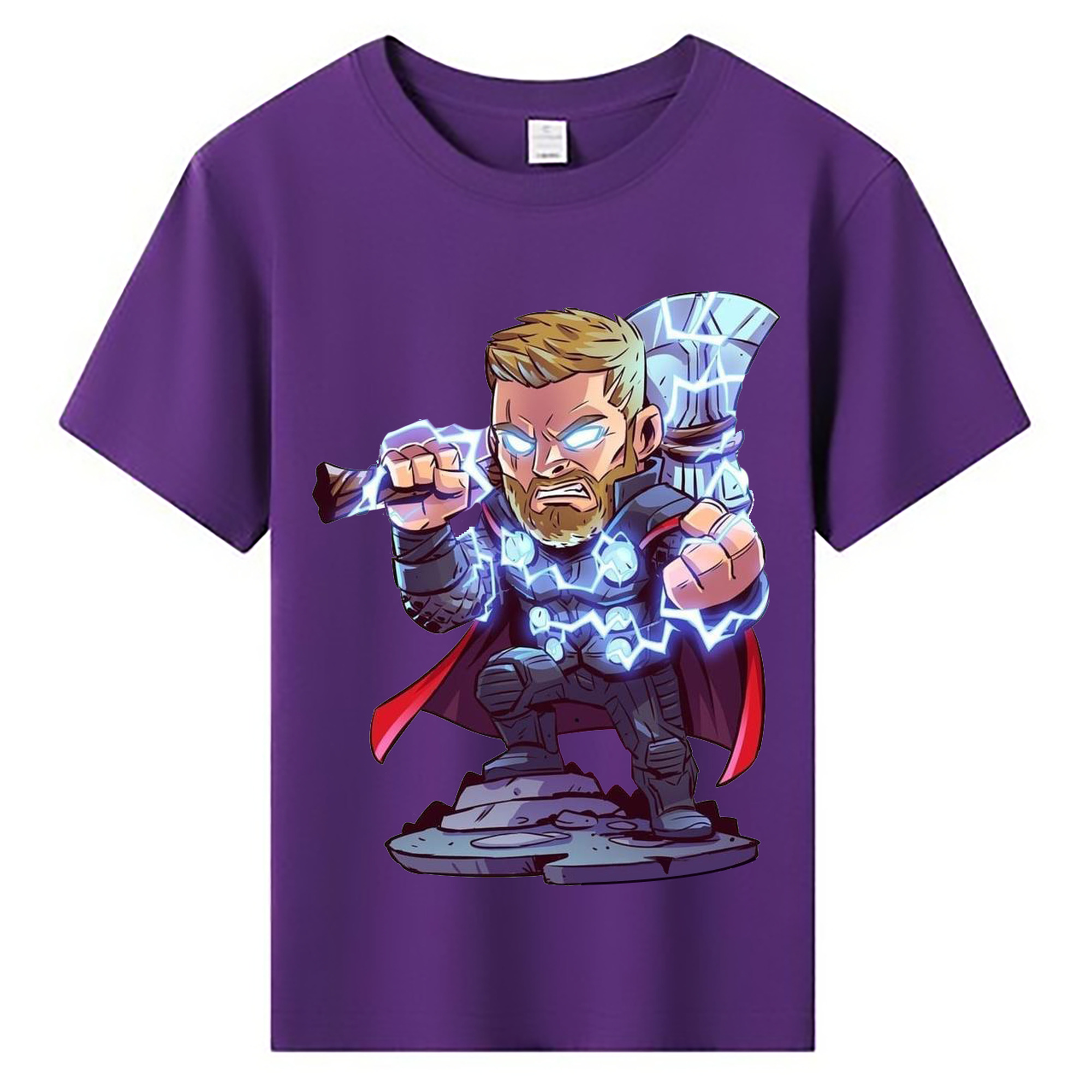 （画像用） アベンジャーズ The Avengers 綿100％キッズTシャツ（フロントプリント）