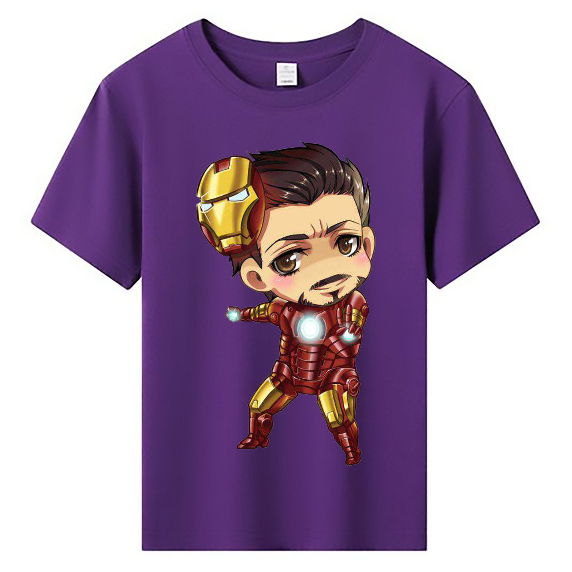 （画像用） アベンジャーズ The Avengers 綿100％キッズTシャツ（フロントプリント）