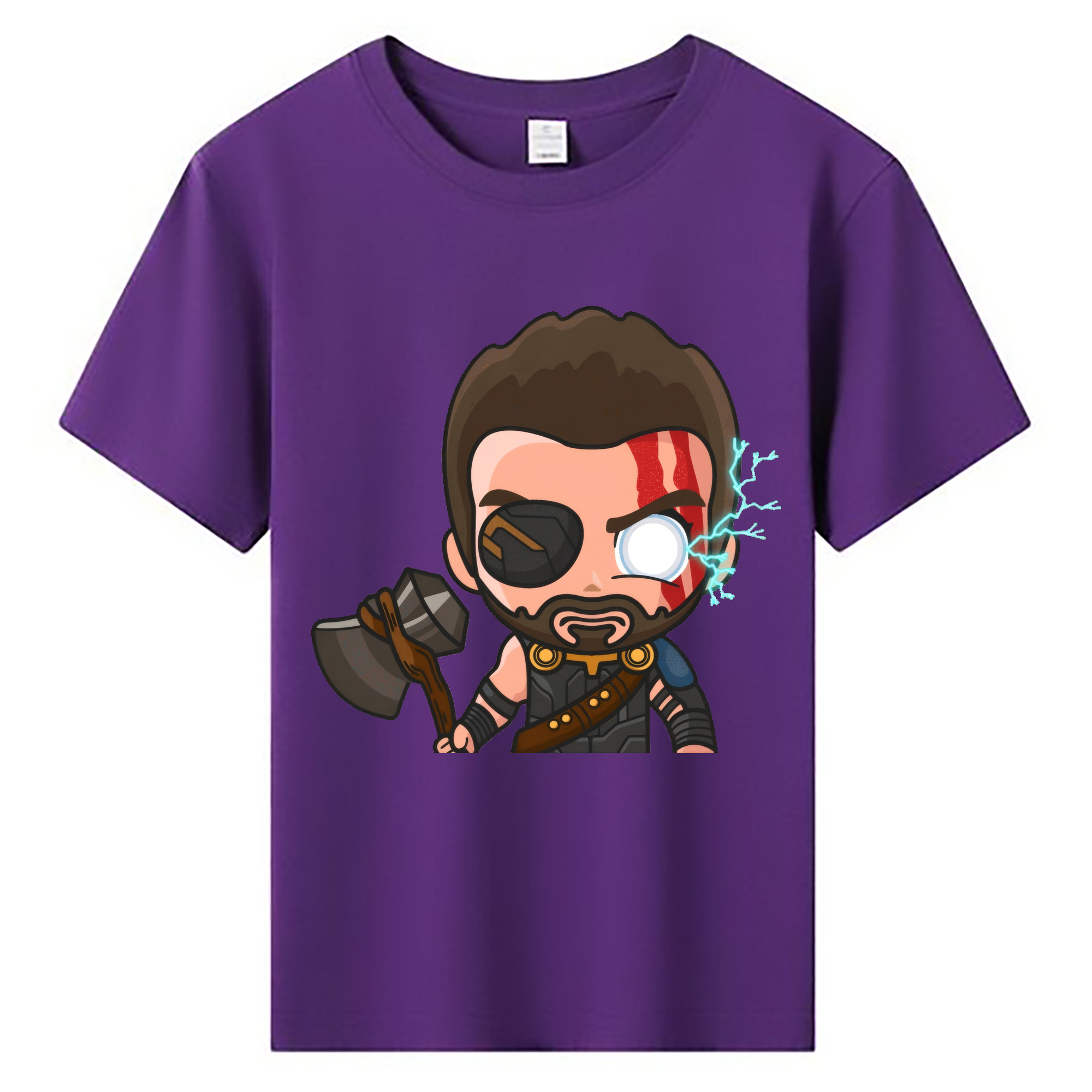 （画像用） アベンジャーズ The Avengers 綿100％キッズTシャツ（フロントプリント）
