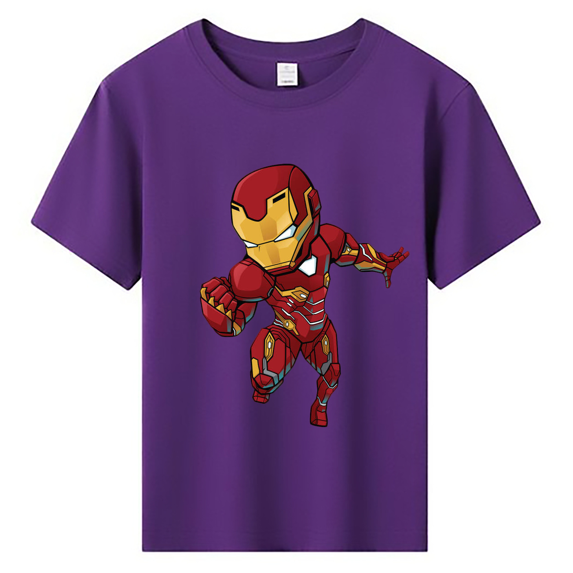 （画像用） アベンジャーズ The Avengers 綿100％キッズTシャツ（フロントプリント）