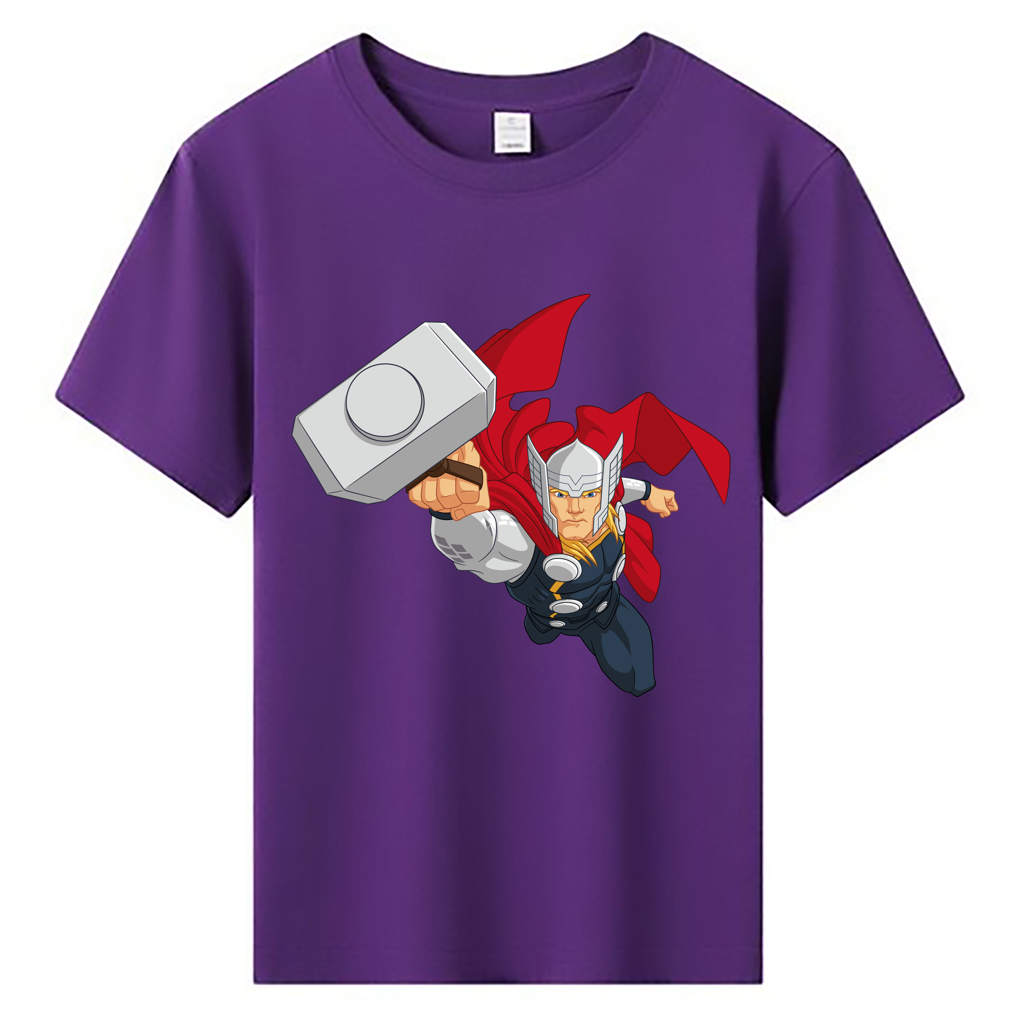 （画像用） アベンジャーズ The Avengers 綿100％キッズTシャツ（フロントプリント）