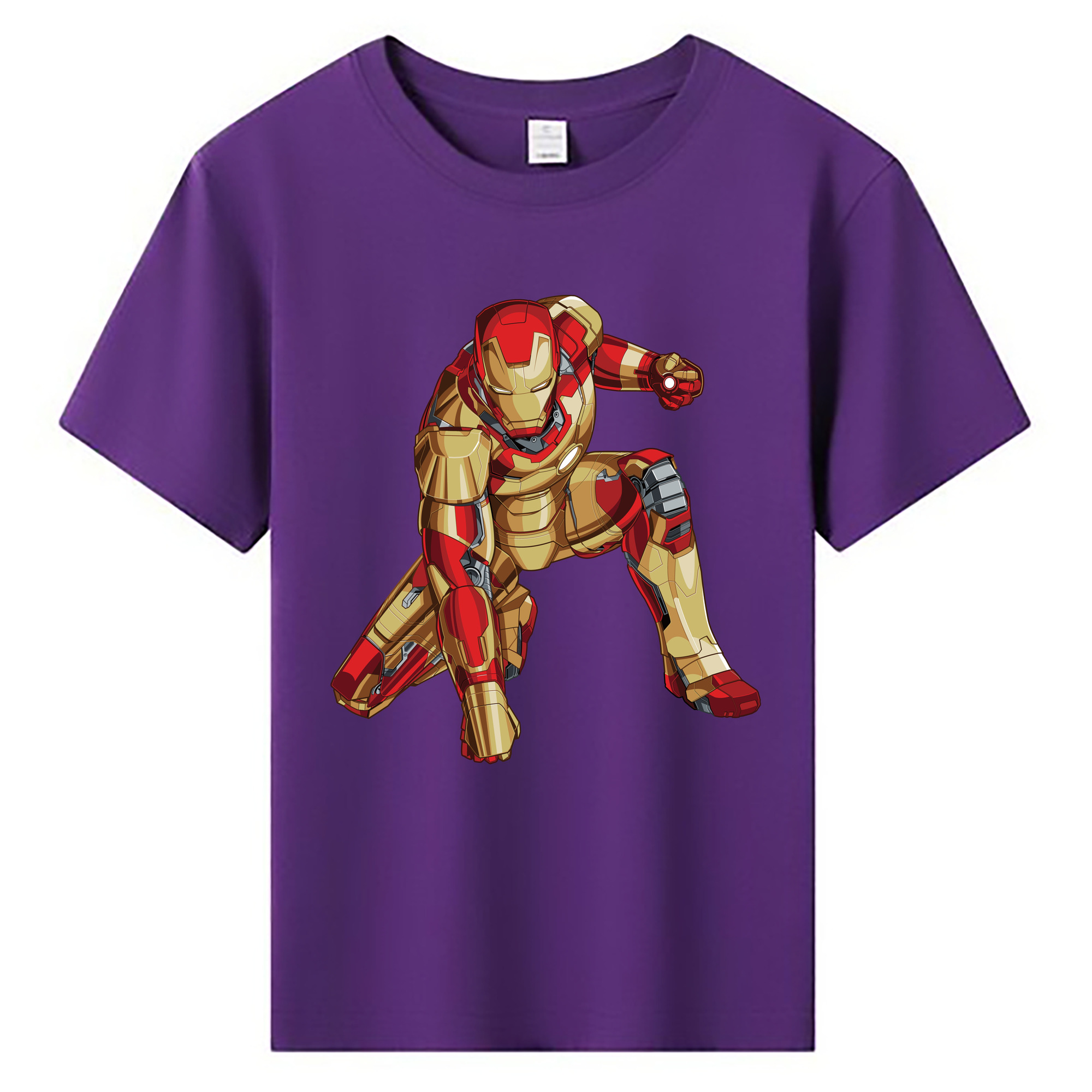 （画像用） アベンジャーズ The Avengers 綿100％キッズTシャツ（フロントプリント）