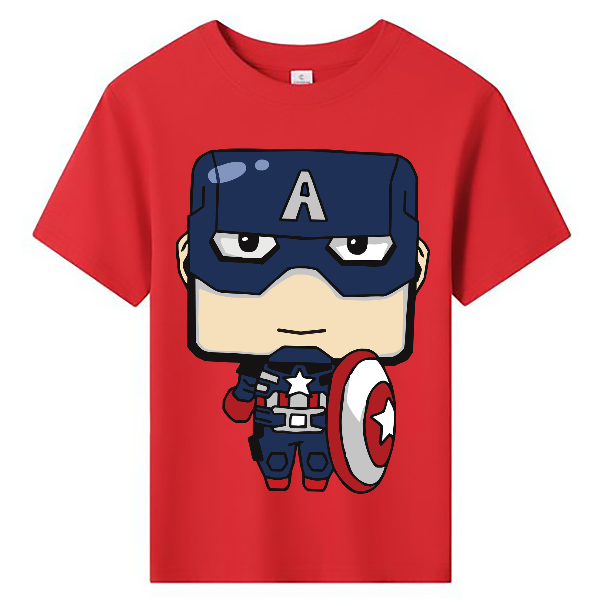 （画像用） アベンジャーズ The Avengers 綿100％キッズTシャツ（フロントプリント）