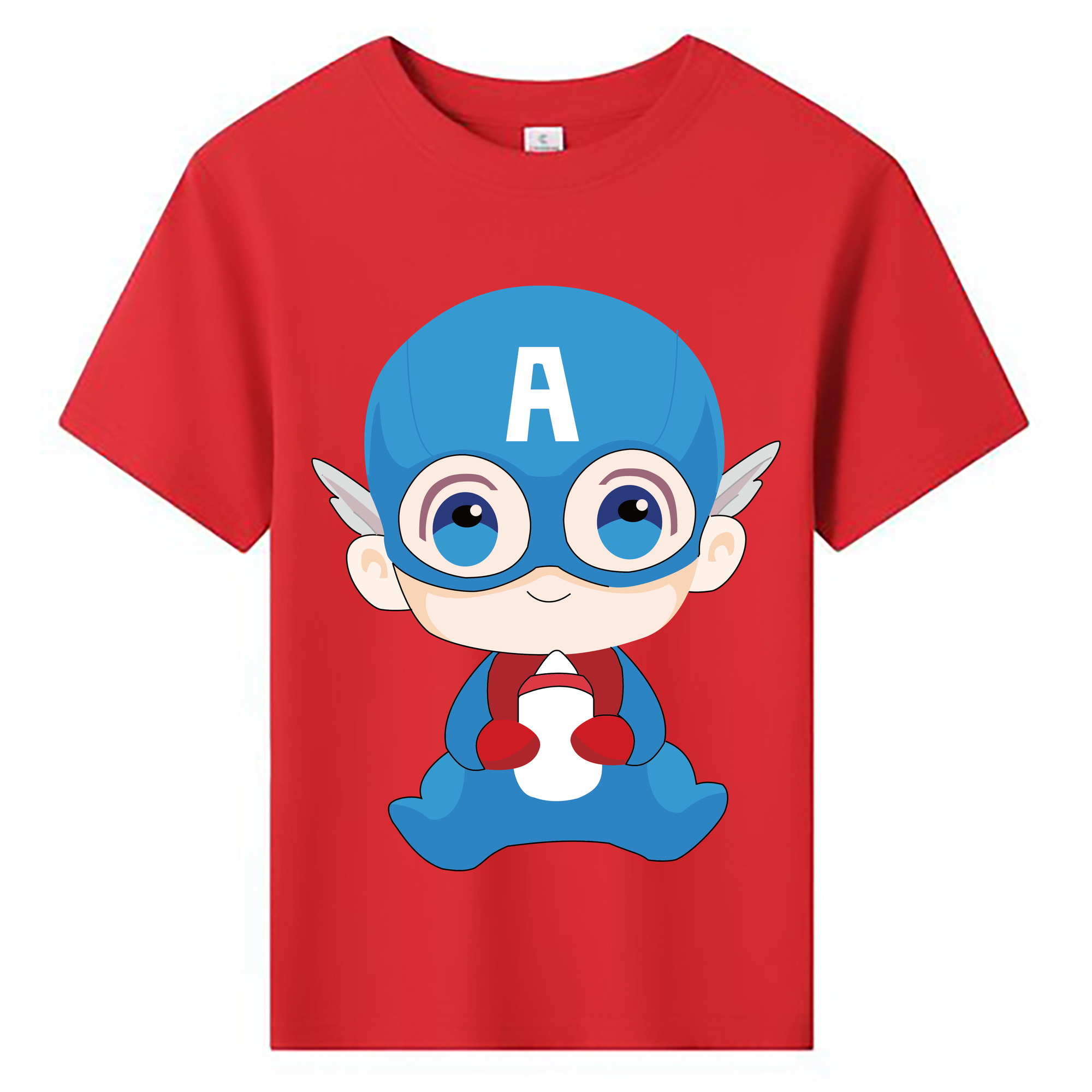 （画像用） アベンジャーズ The Avengers 綿100％キッズTシャツ（フロントプリント）