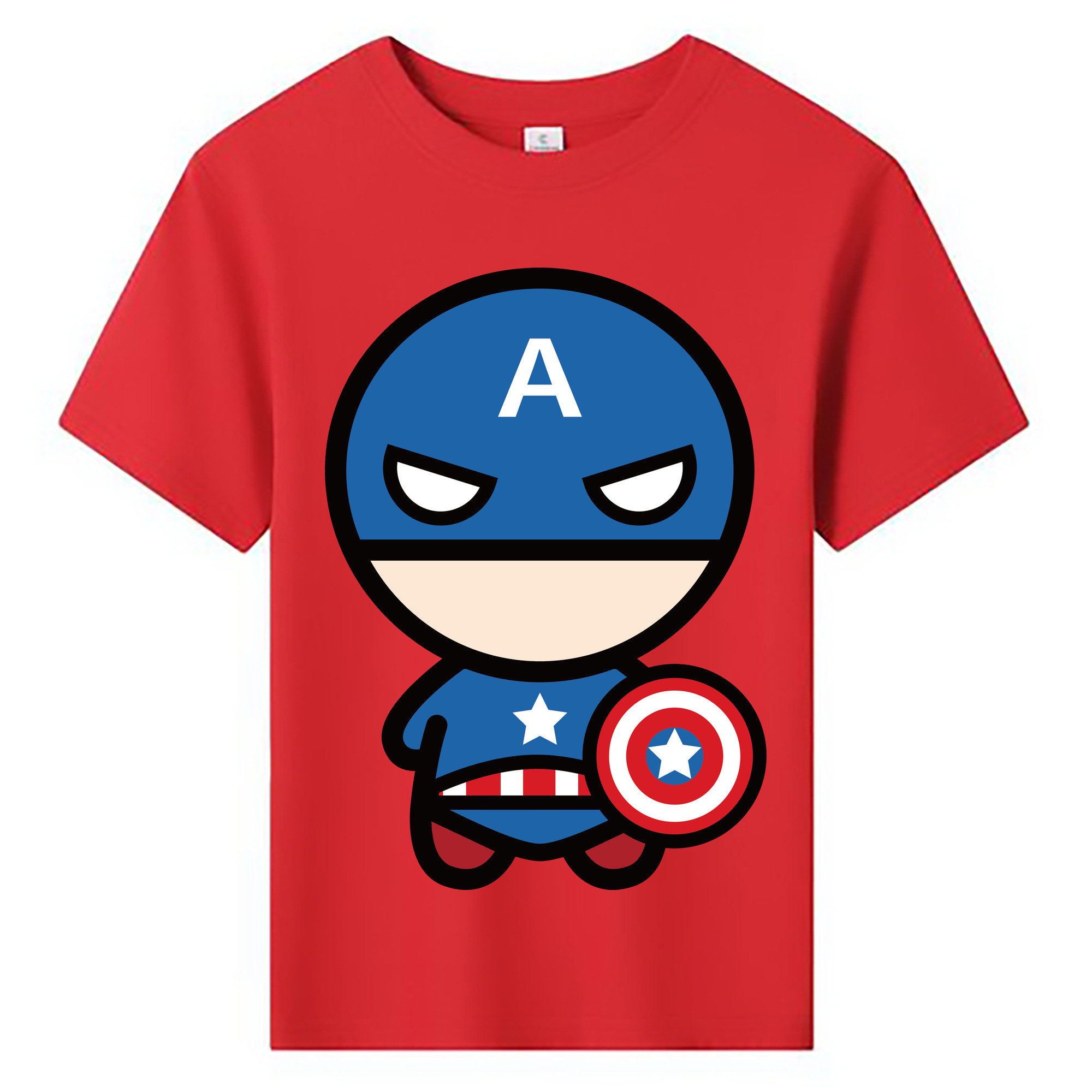 （画像用） アベンジャーズ The Avengers 綿100％キッズTシャツ（フロントプリント）
