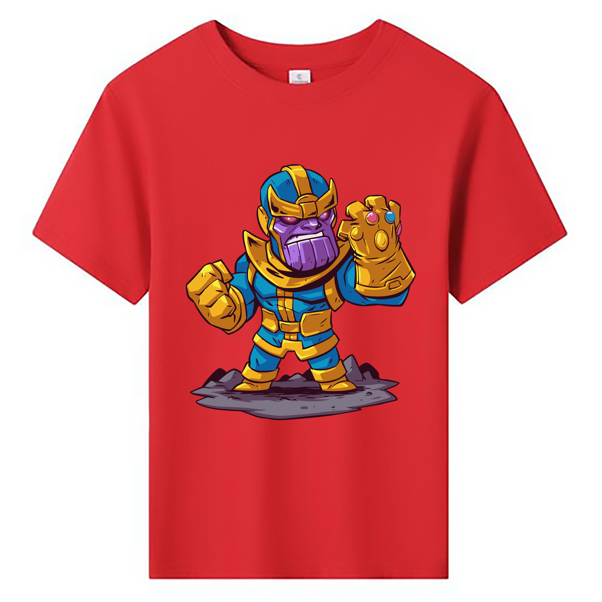 （画像用） アベンジャーズ The Avengers 綿100％キッズTシャツ（フロントプリント）